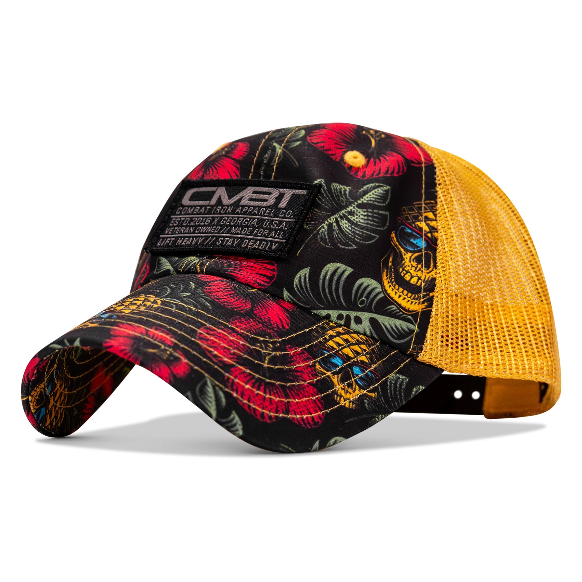 Branded CMBT Low Profile Ripstop Snapback Hat