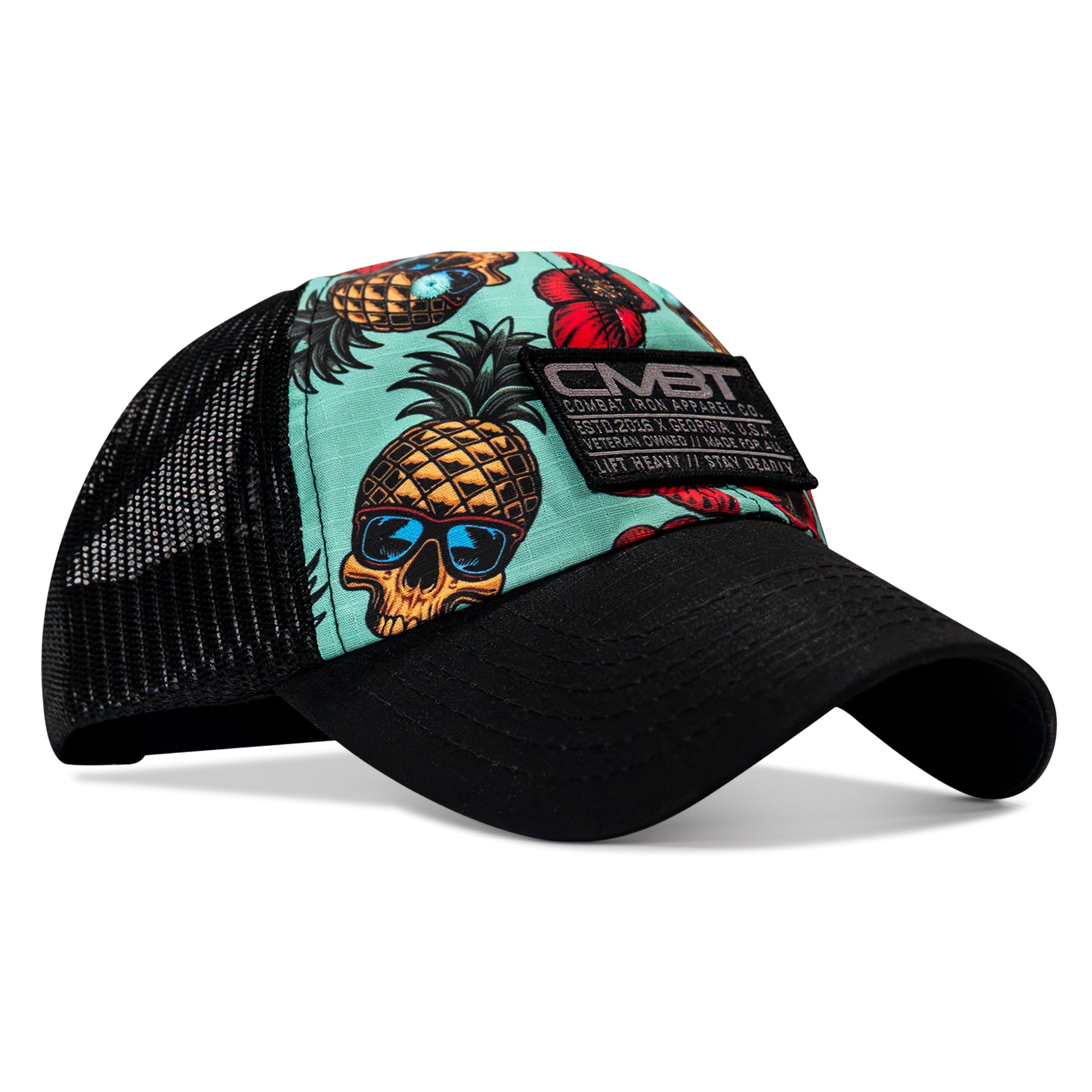 Branded CMBT Low Profile Ripstop Snapback Hat