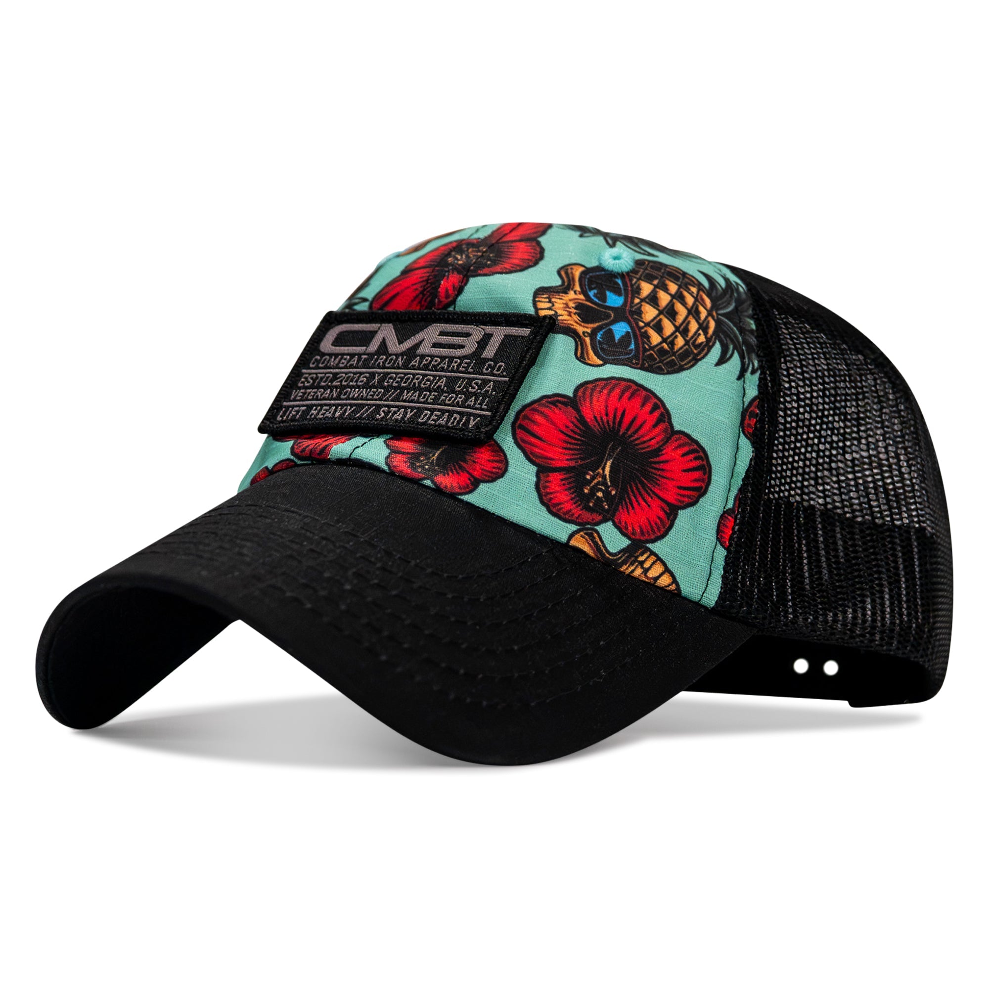 Branded CMBT Low Profile Ripstop Snapback Hat
