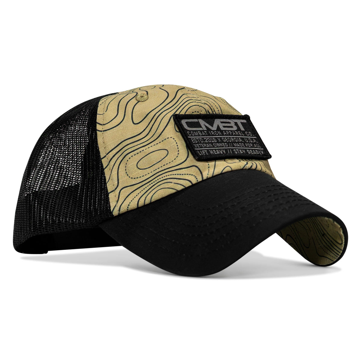 Branded CMBT Low Profile Ripstop Snapback Hat