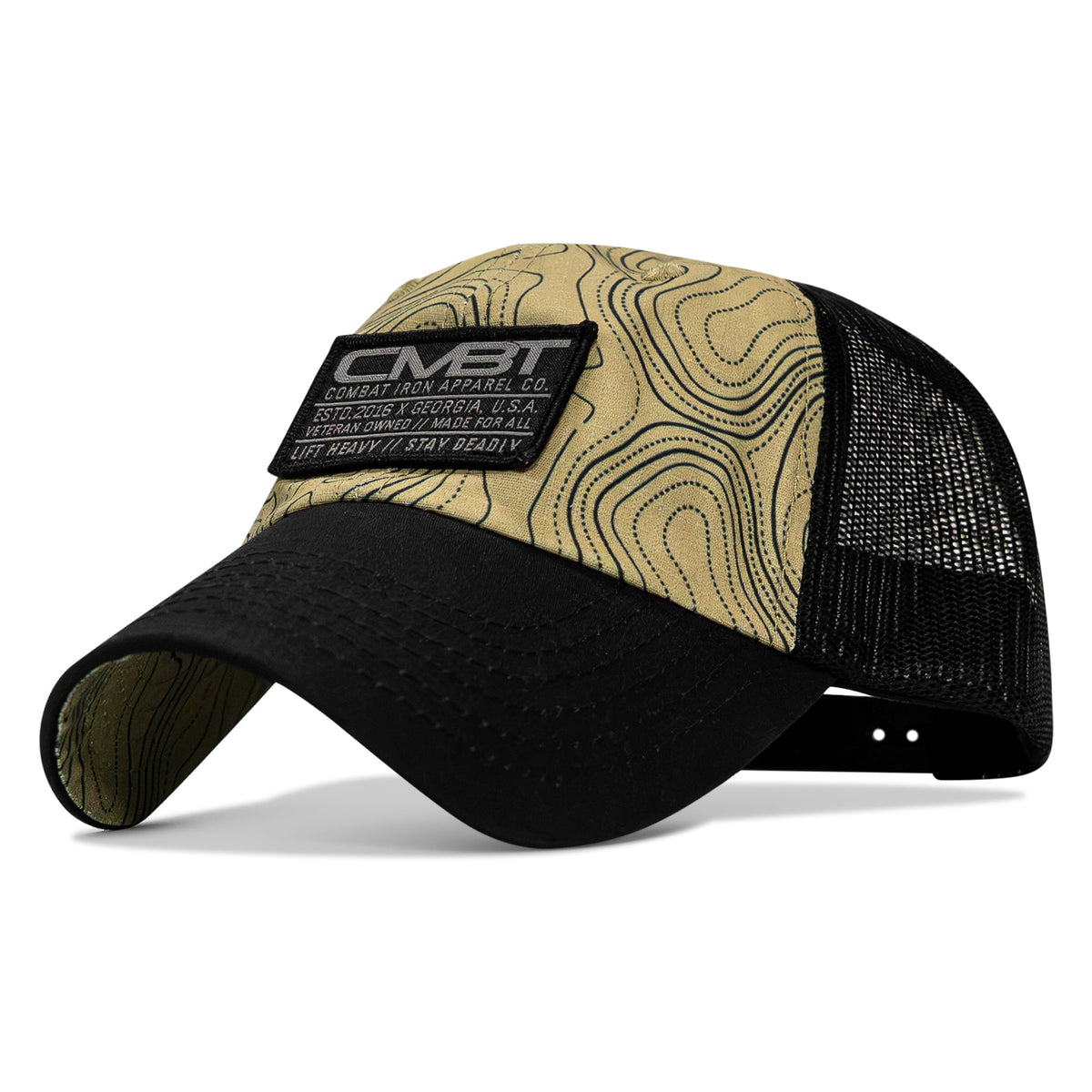 Branded CMBT Low Profile Ripstop Snapback Hat
