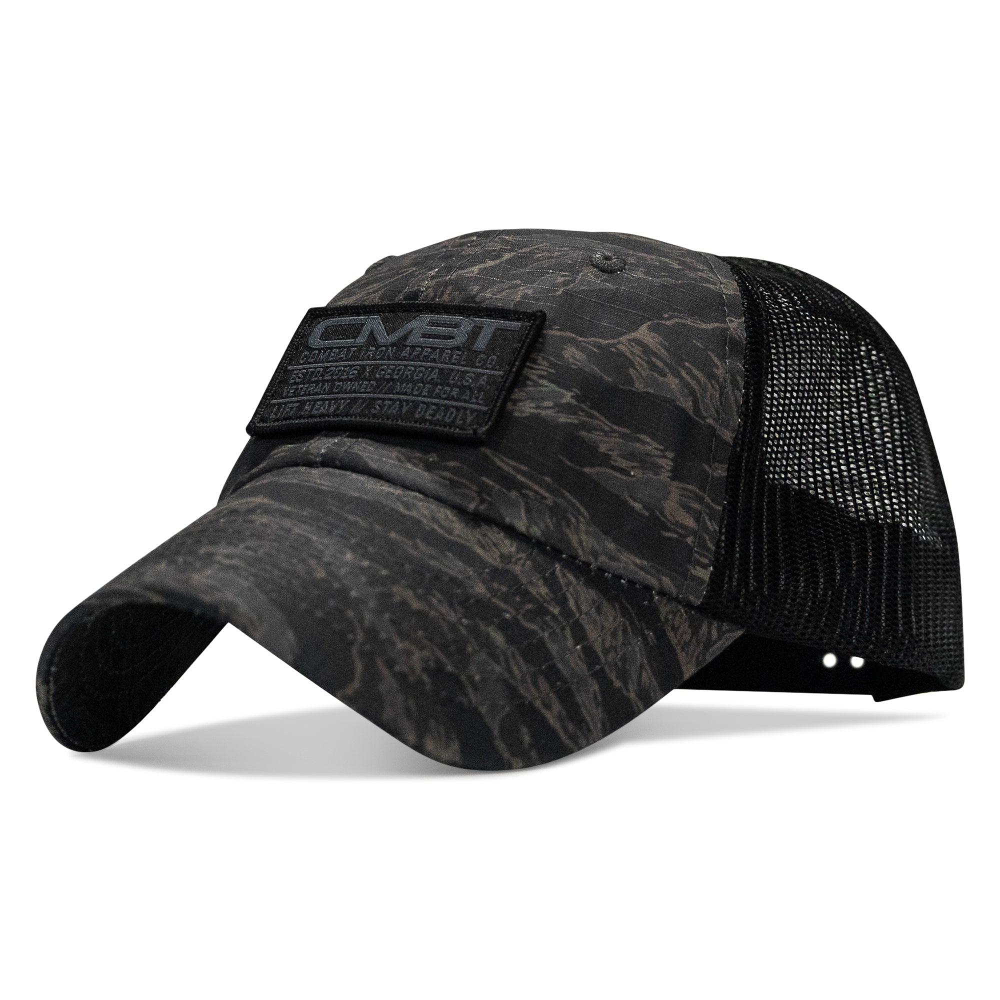 Branded CMBT Low Profile Ripstop Snapback Hat