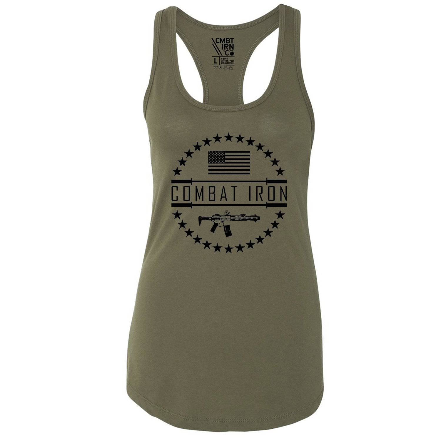 Original Combat Iron Branded Woman's Tank Top