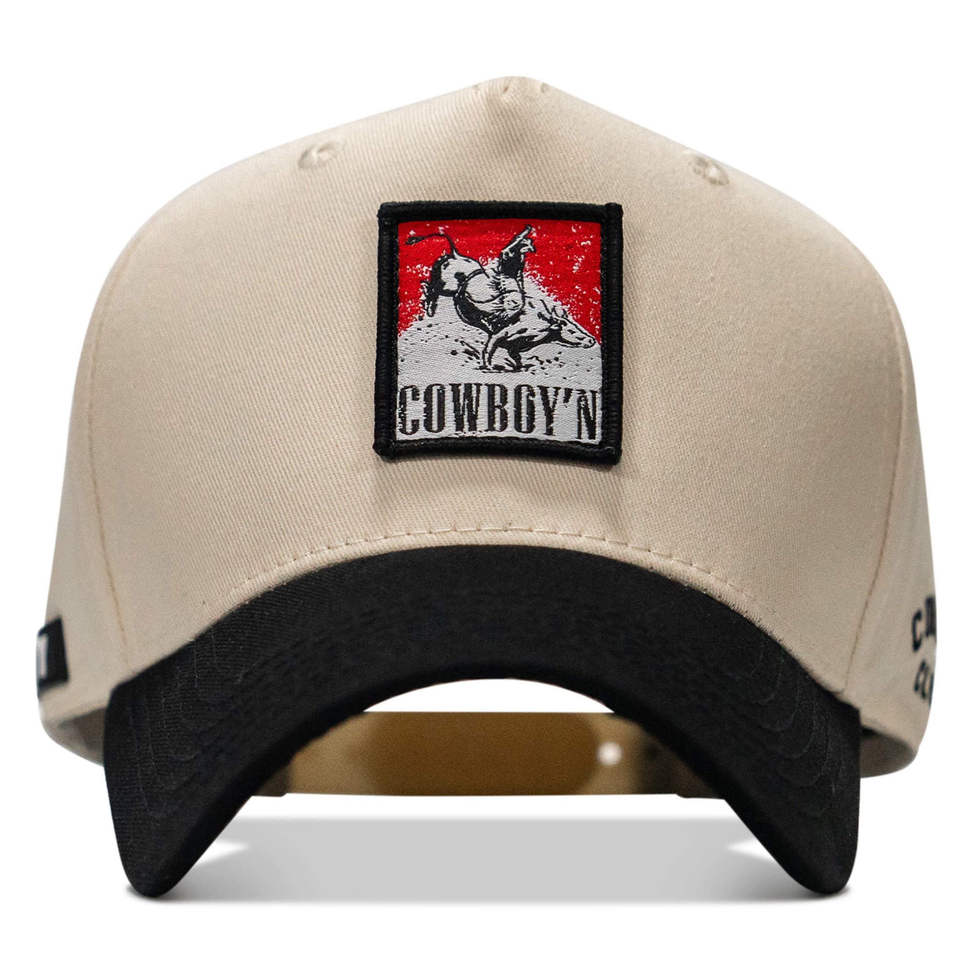 Cowboy'n Buck'n Patch Classic 5 Pannel Snapback Hat