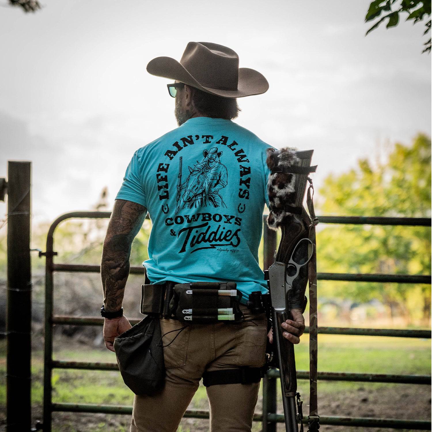 Life Ain't Always Cowboy's and Titties Men's T-Shirt