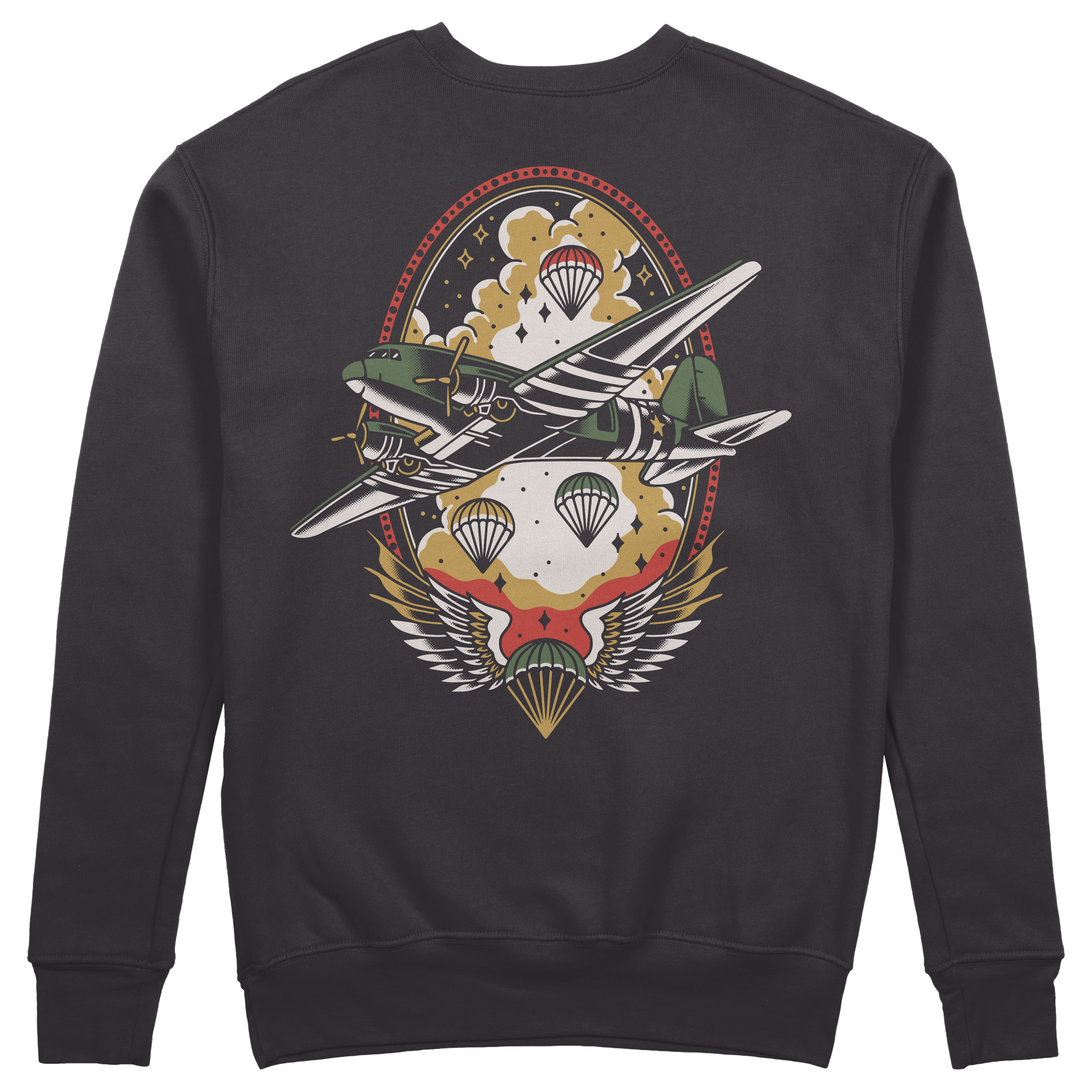 Airborne Traditional Crewneck Sweatshirt