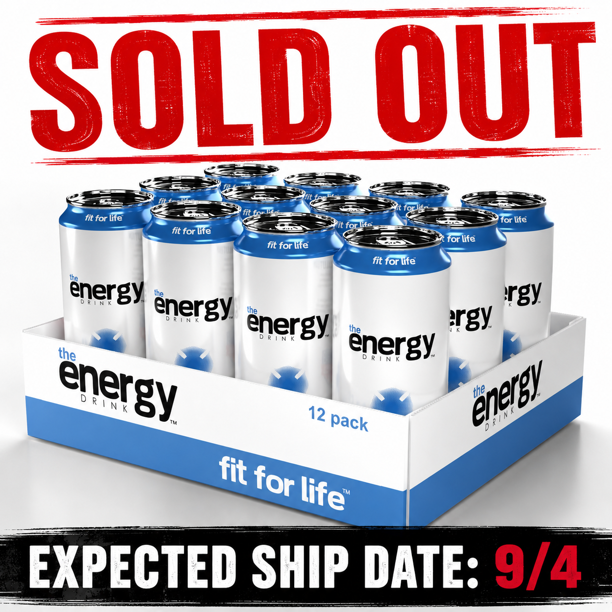 der Energy Drink™ Berry Blast 12er-Pack