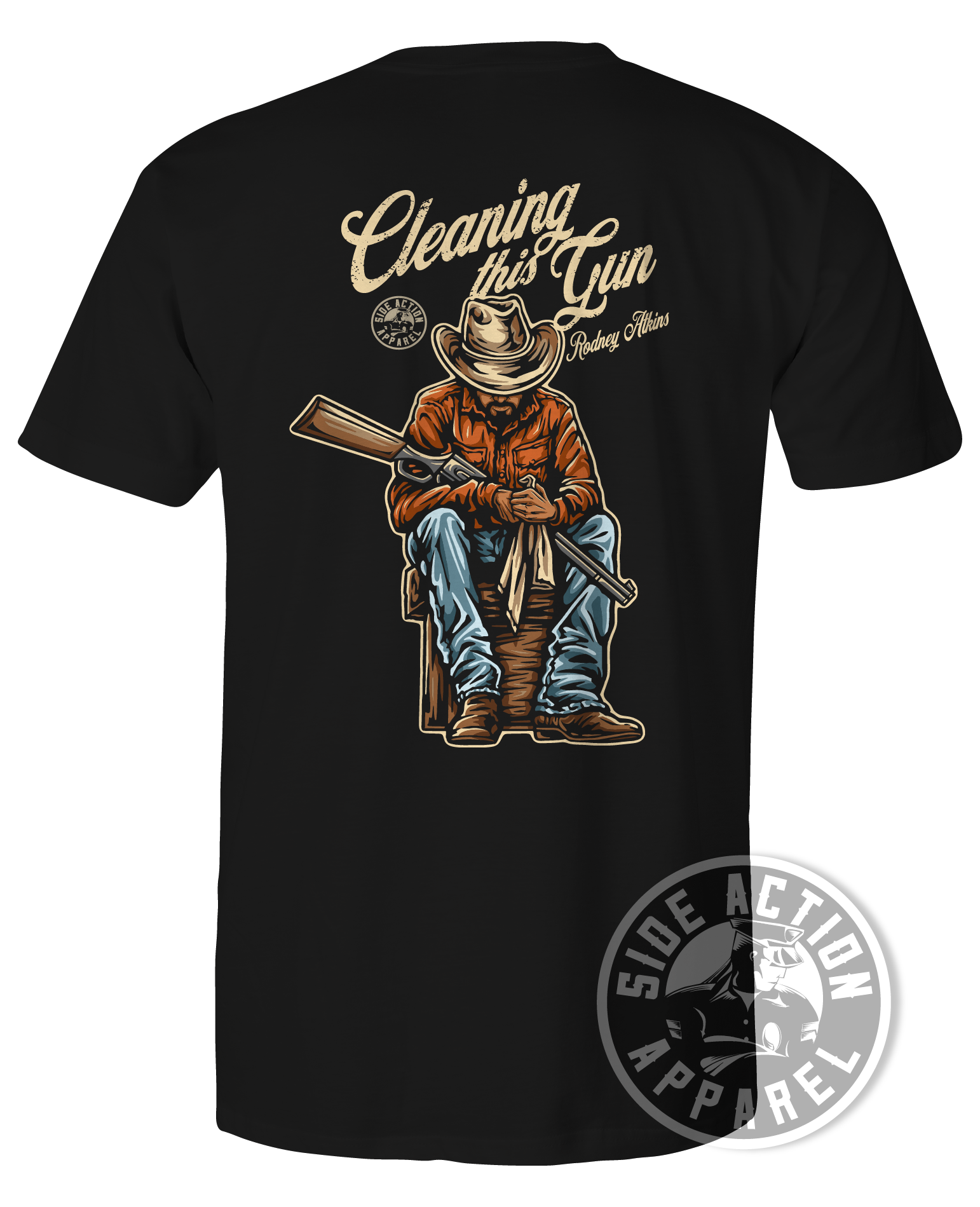 Cleaning this Gun Tee - Rodney Atkins