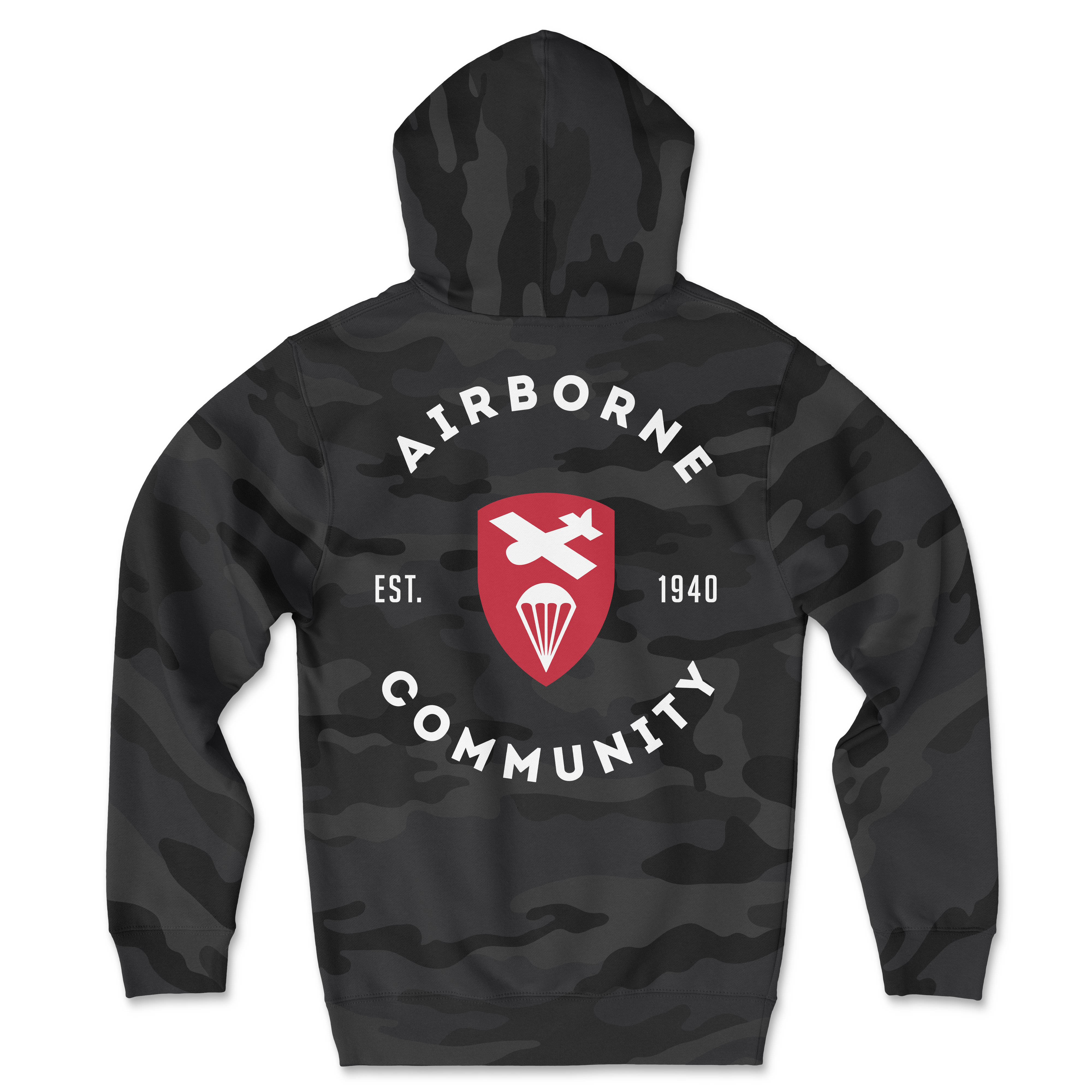 Airborne Community Camo Hoodie