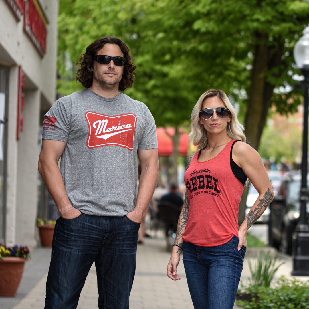 Camiseta patriótica de Estados Unidos para hombre