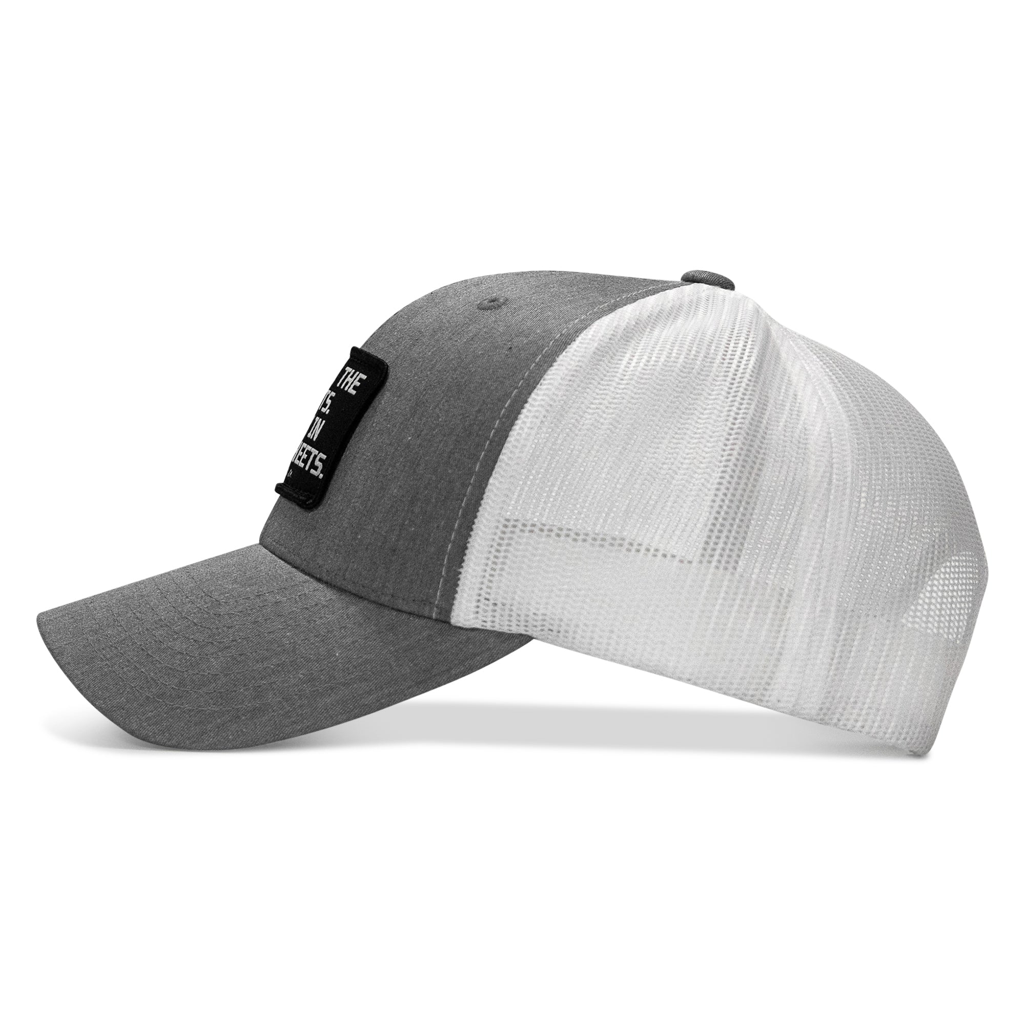 Dad In The Streets. Daddy In The Sheets. Black Patch Snapback Hat