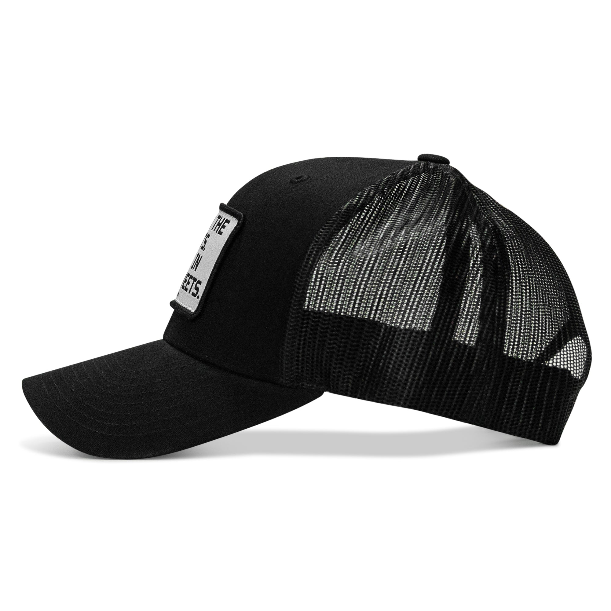 Dad In The Streets. Daddy In The Sheets. White Patch Snapback Hat