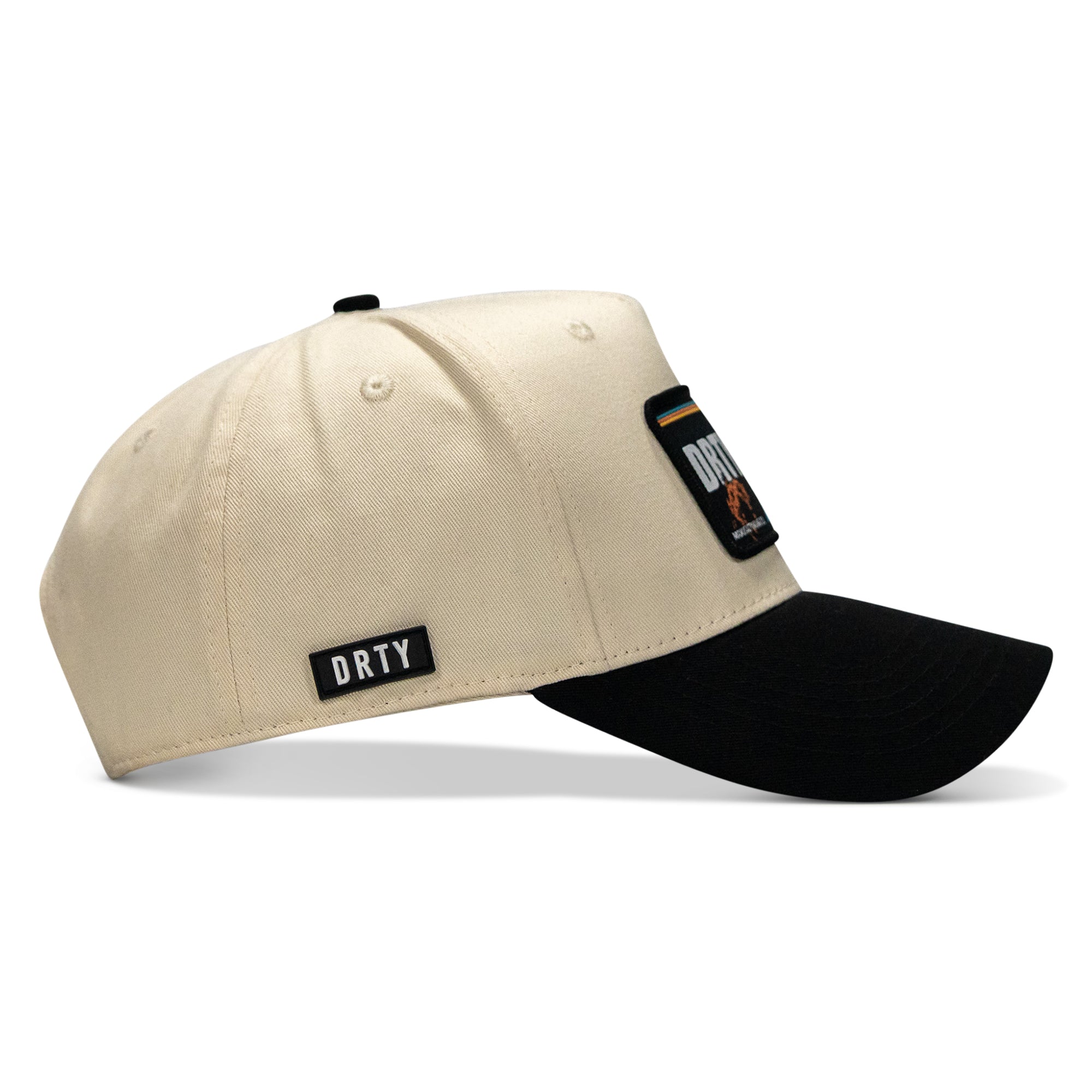 Drty Cwby Bronco Patch Classic 5 Pannel Snapback Hat
