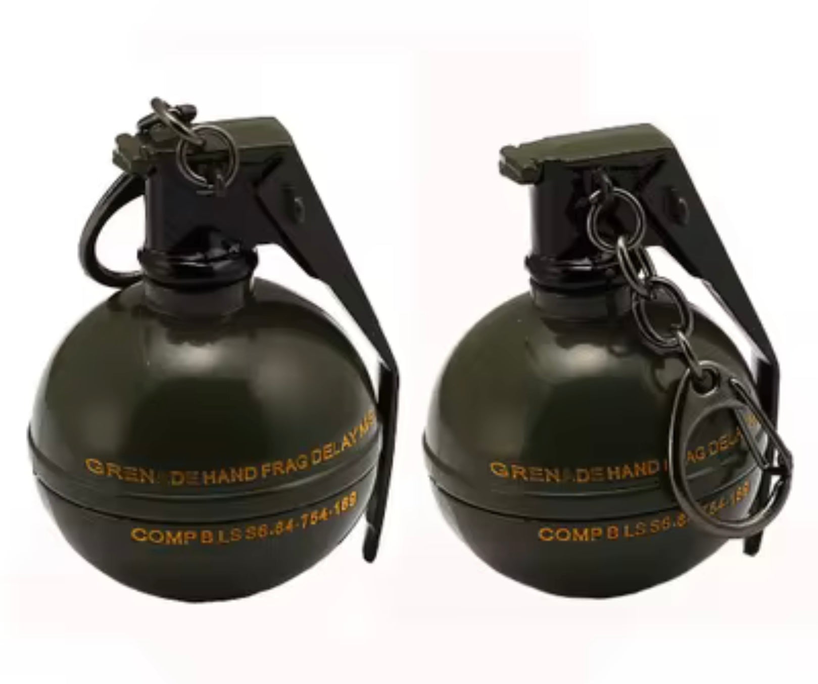 Mini Frag Grenade Keychain – Tactical, Durable & Compact!