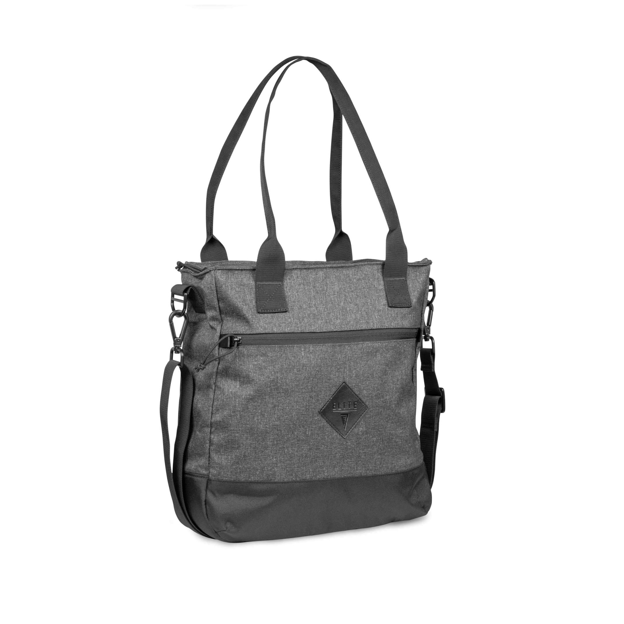 Schultertasche mit verdecktem Tragesystem