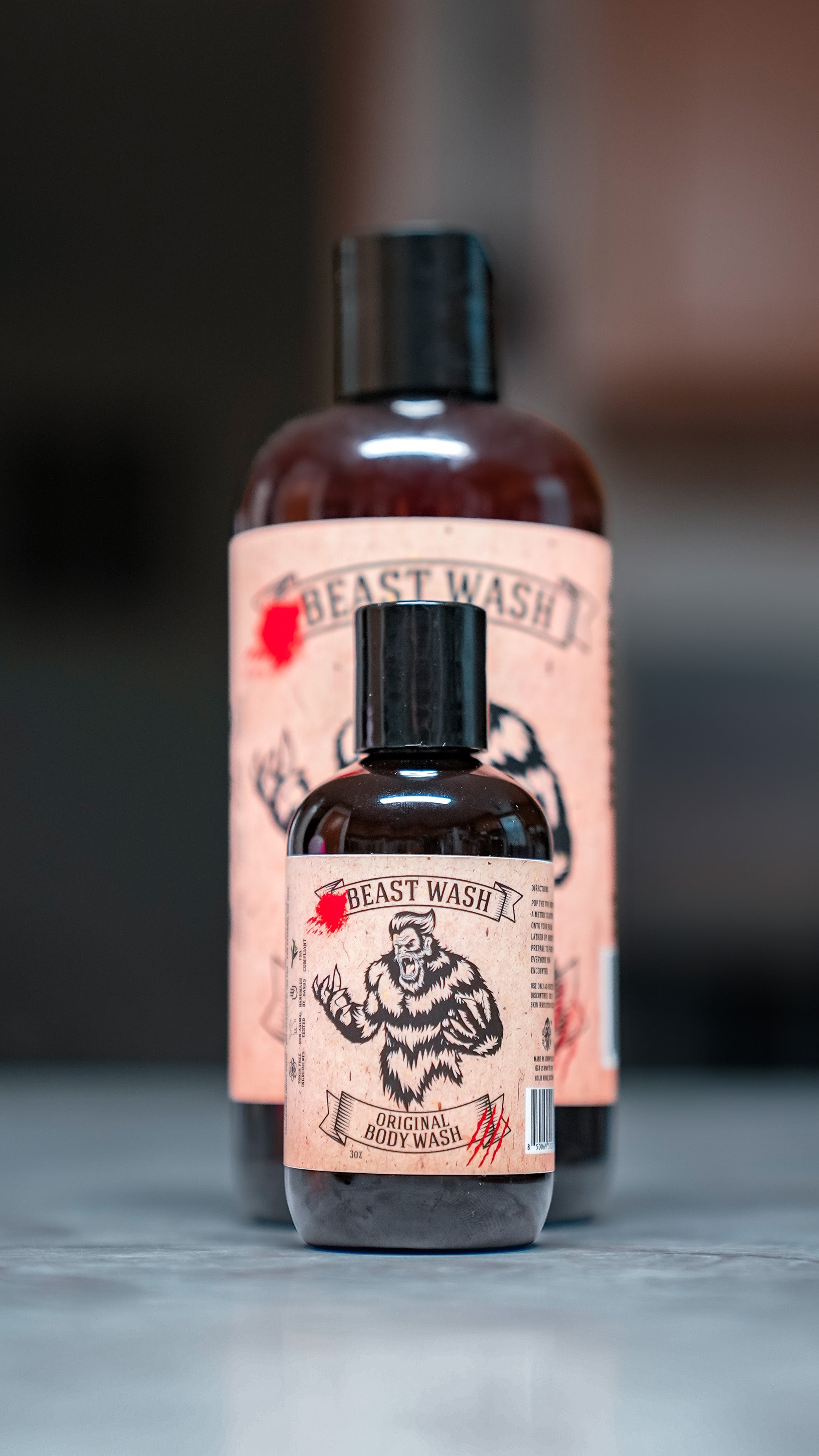 3oz Shampoo, Conditioner and Body Wash Kit