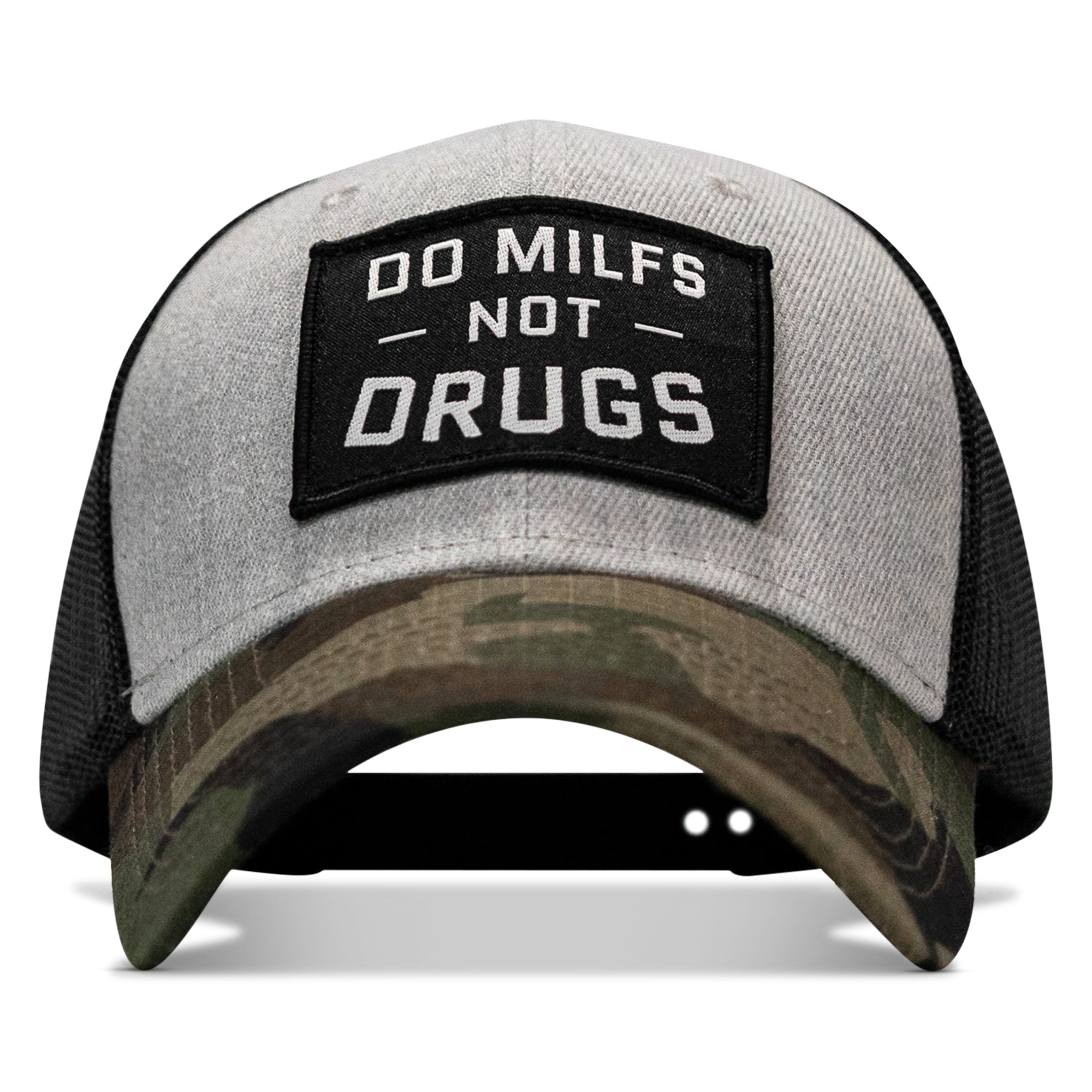 Do Milfs. Not Drugs. Patch Snapback HAT