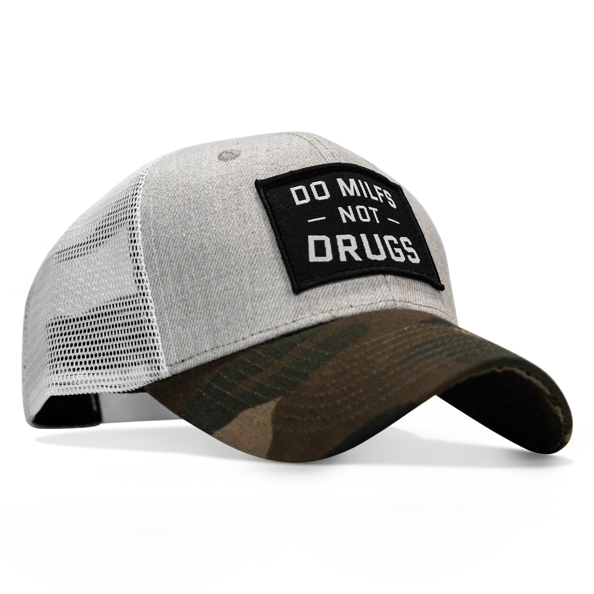 Do Milfs. Not Drugs. Patch Snapback HAT