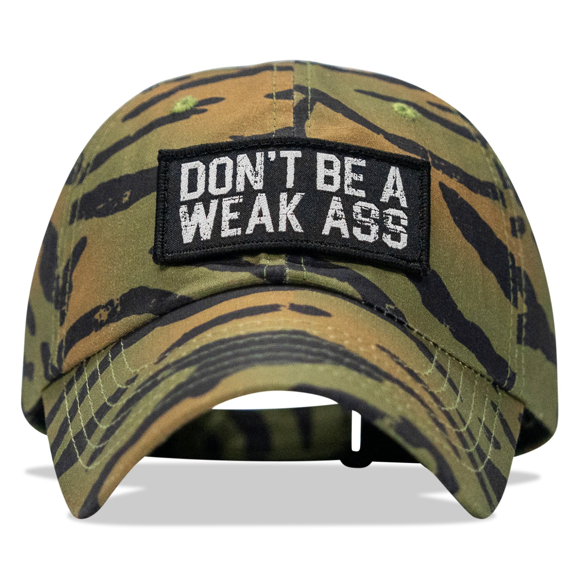 Don't Be A Weak Ass Patch Low Profile RipStop Hat