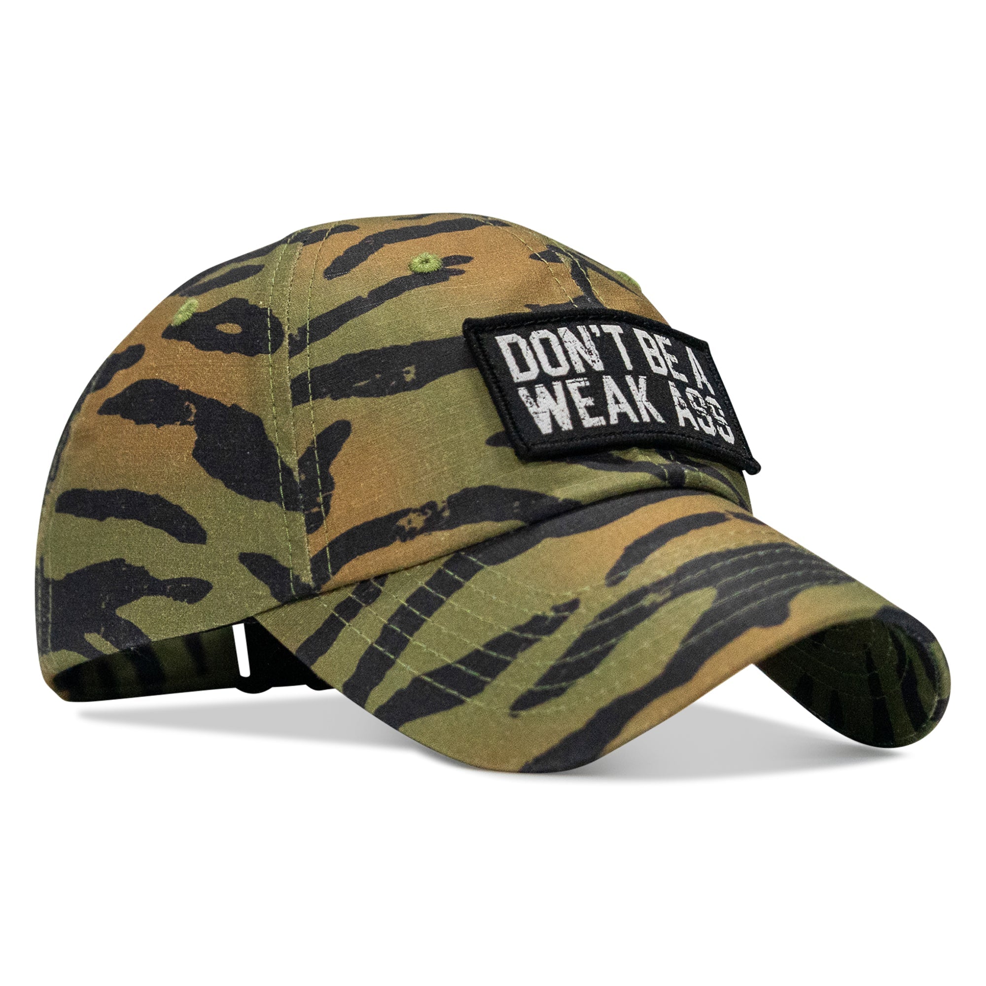 Don't Be A Weak Ass Patch Low Profile RipStop Hat