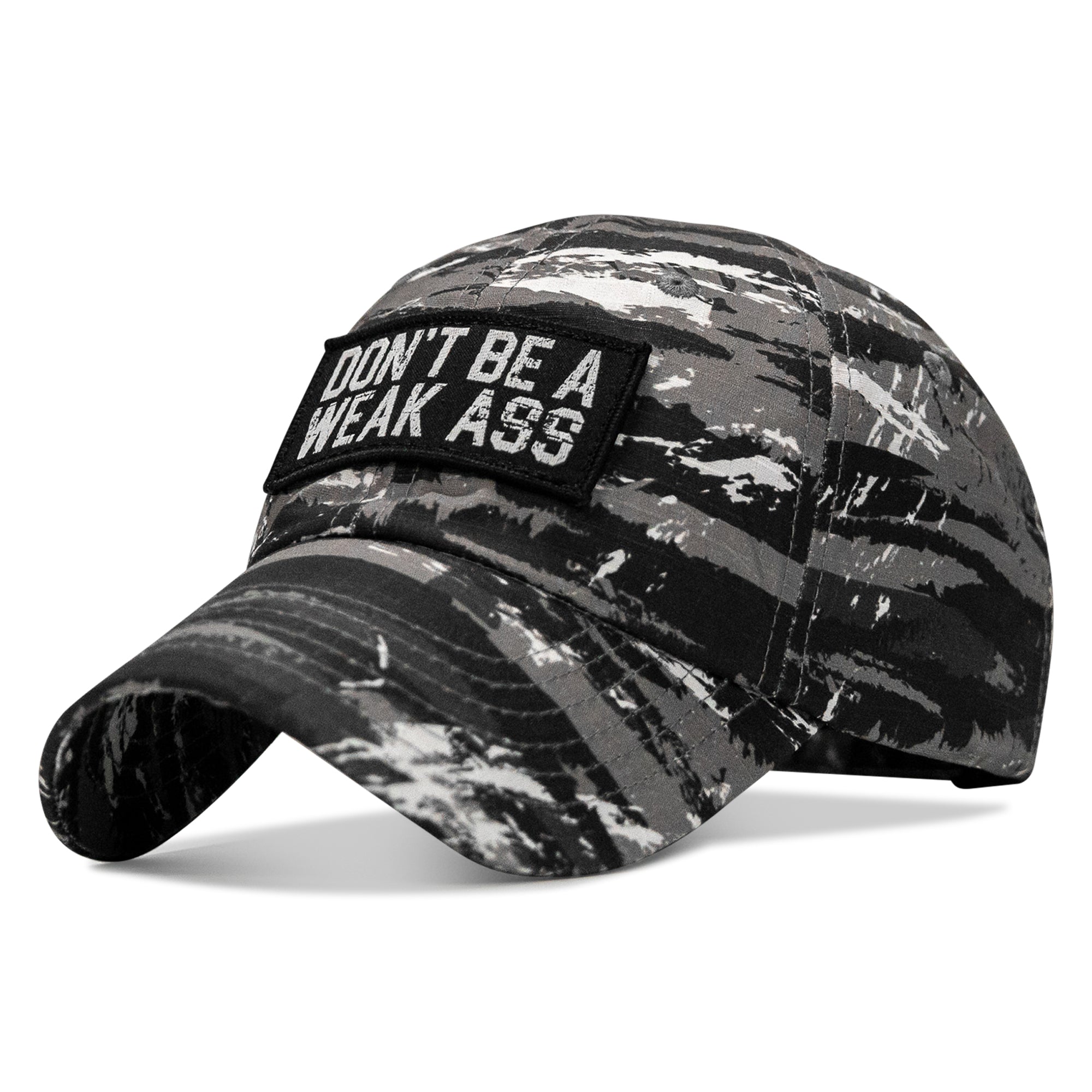 Don't Be A Weak Ass Patch Ripstop Snapback Hat