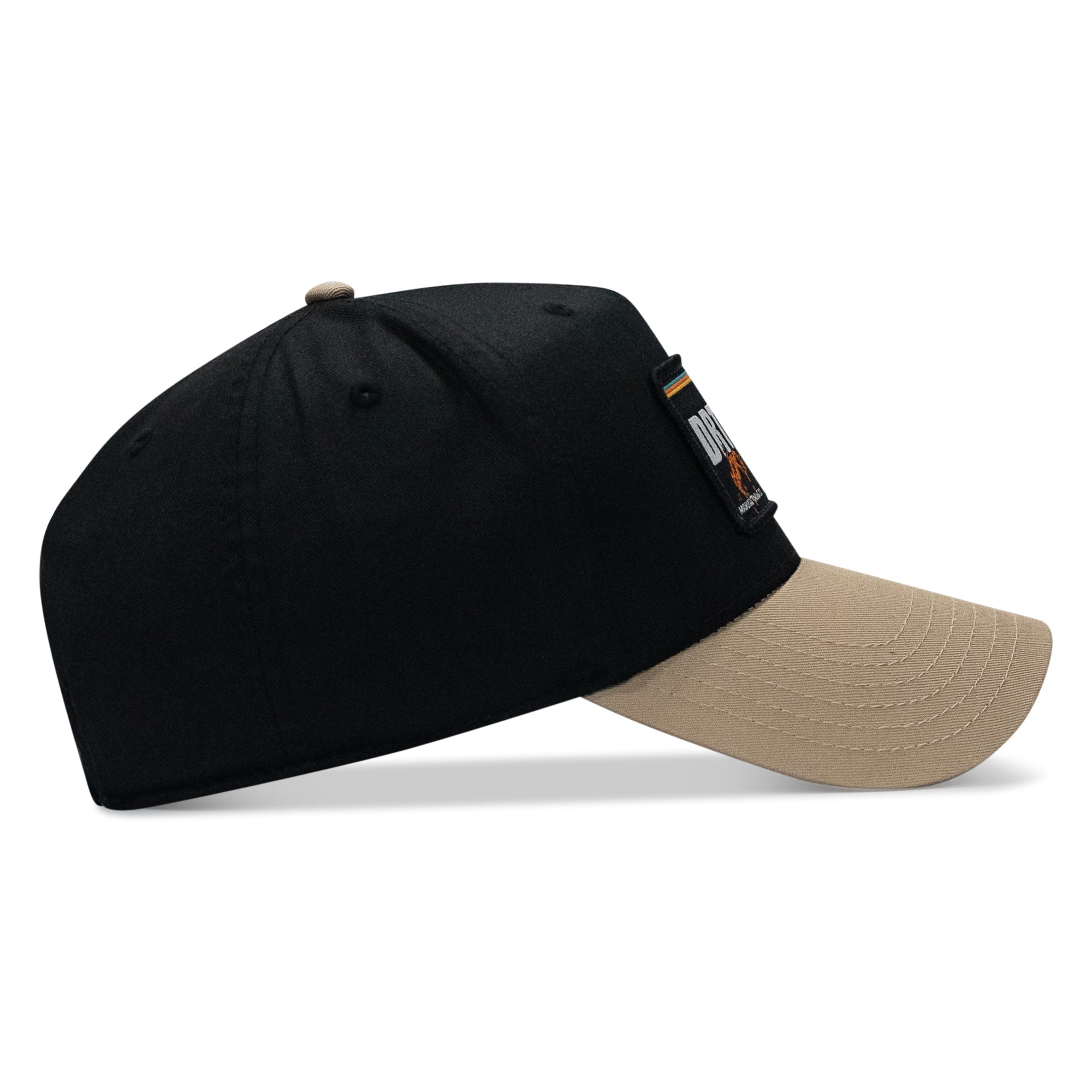 Drty Cwby Bronco Patch Classic 5 Pannel Snapback Hat