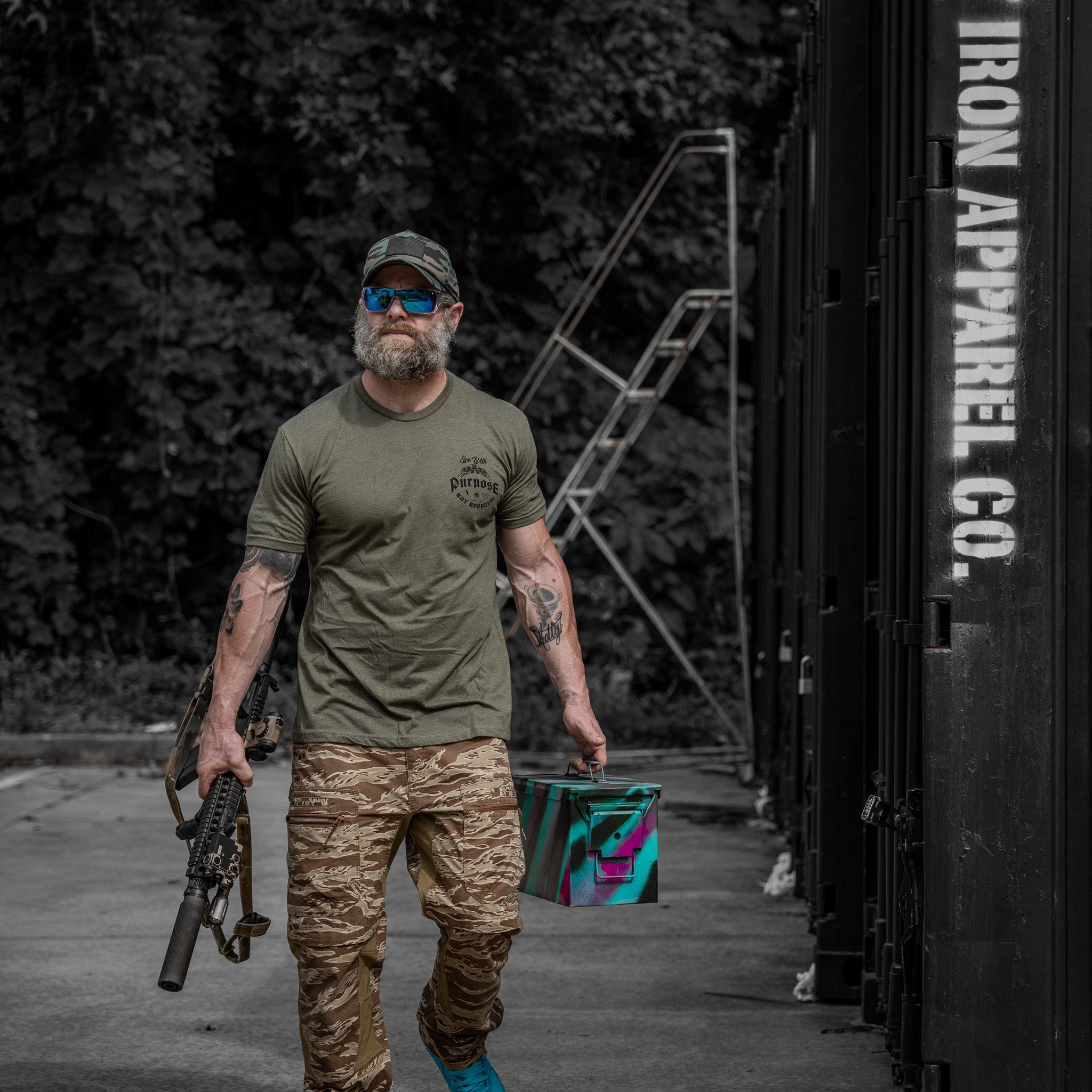 Live With Purpose. Not Approval Men's T-Shirt