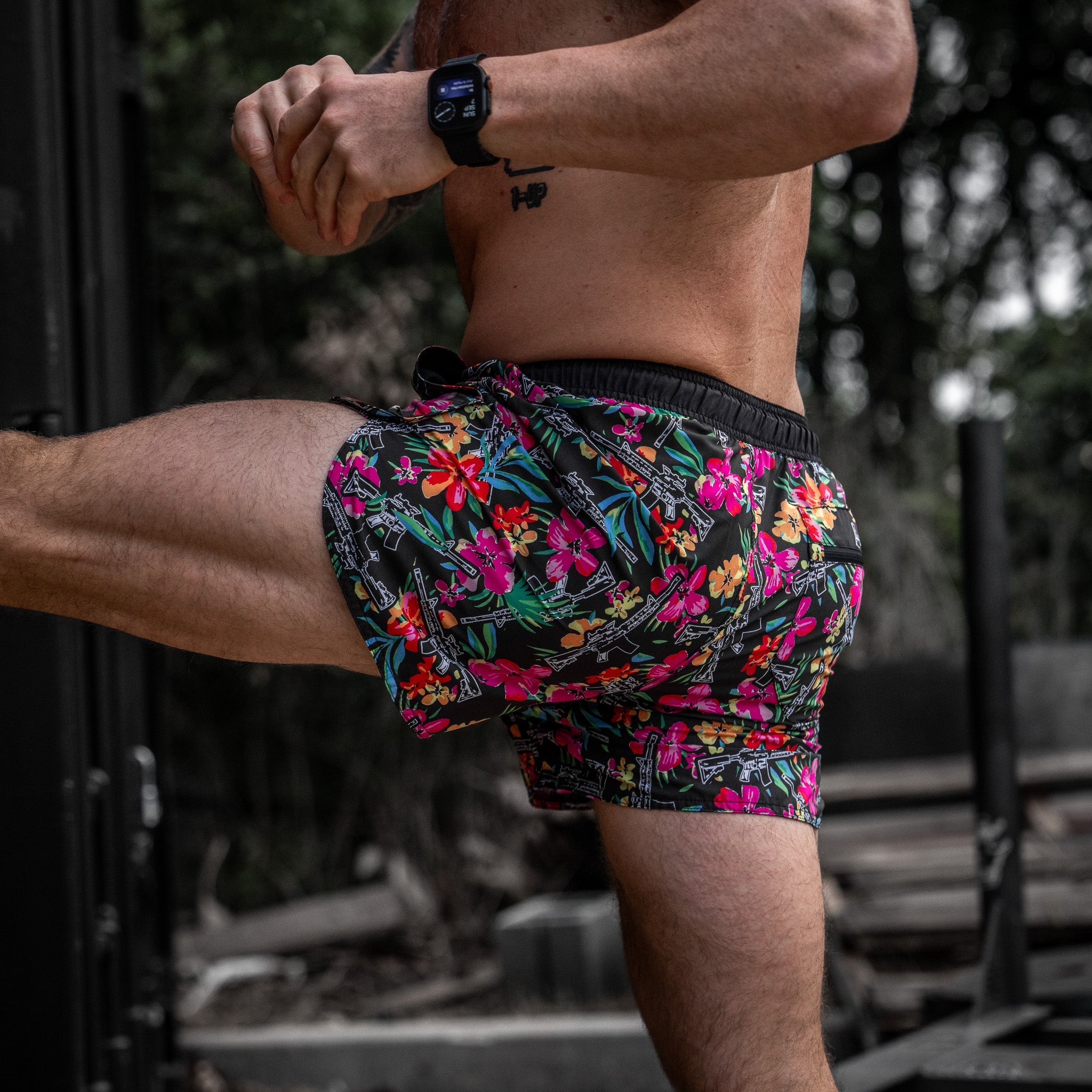 Recon Pro Trainingsshorts für Herren | 14 cm