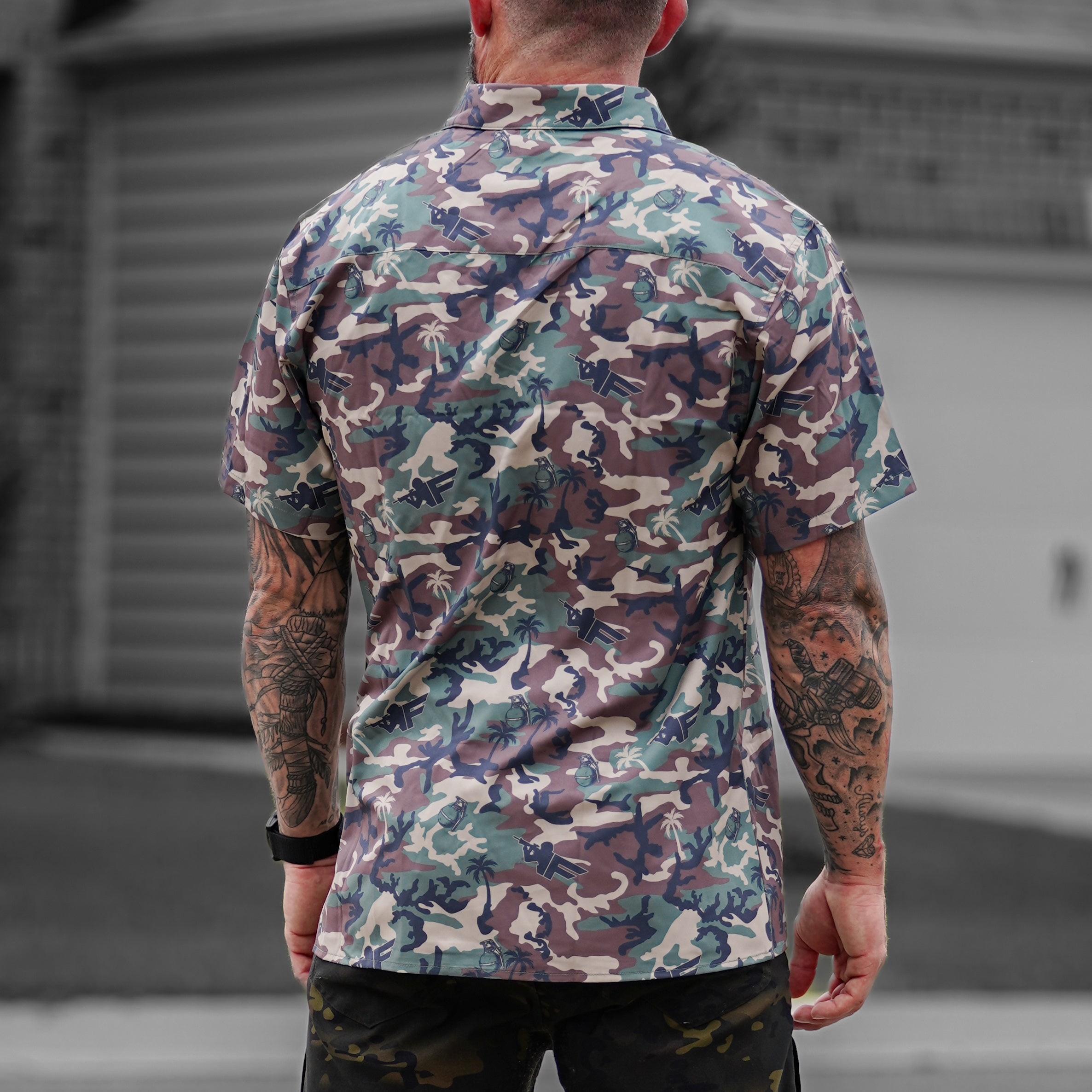 Camisa abotonada Funker M81