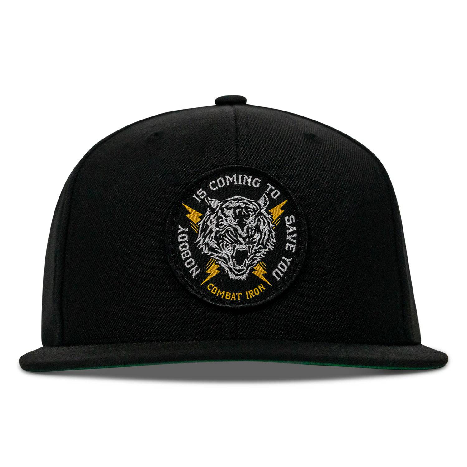 Nobody Is Coming To Save You FlatBill SnapBack Hat