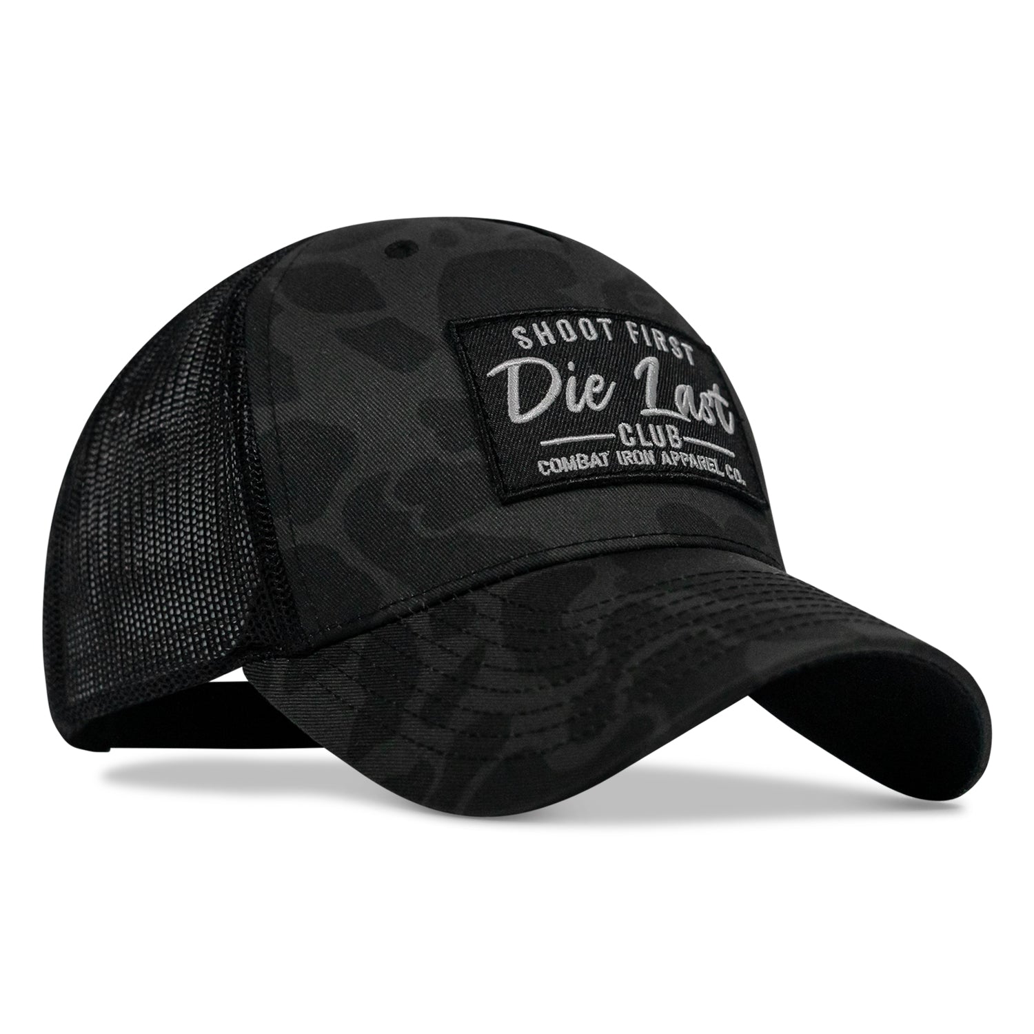 Shoot First. Die Last. Club Patch Snapback