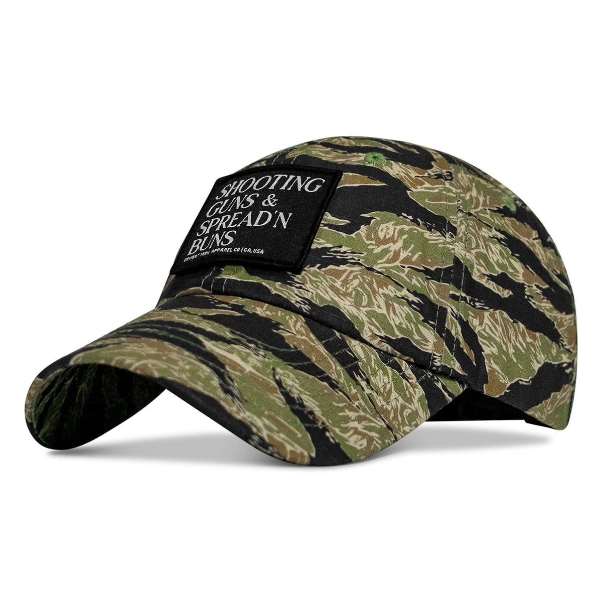 Shooting Guns & Spread'n Buns Patch RipStop Low Pro Mütze