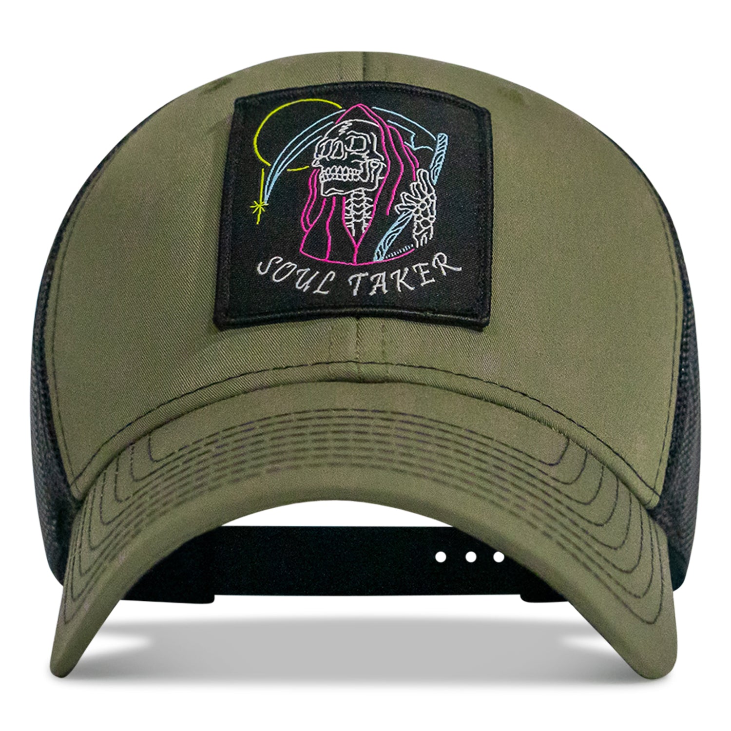Soul Taker Reaper Patch Snapback Cap