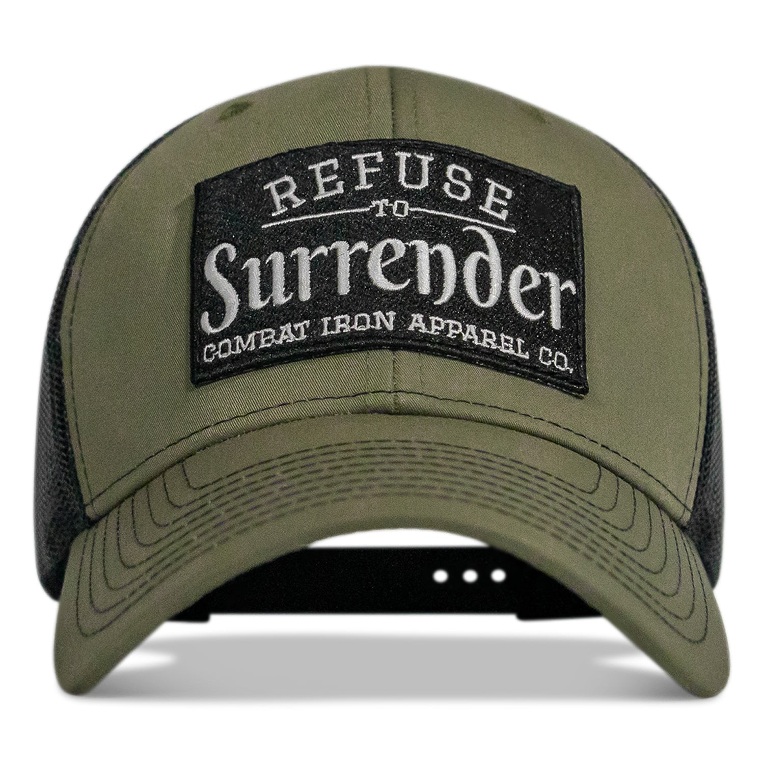 Refuse To Surrender B/W Patch Snapback Hat