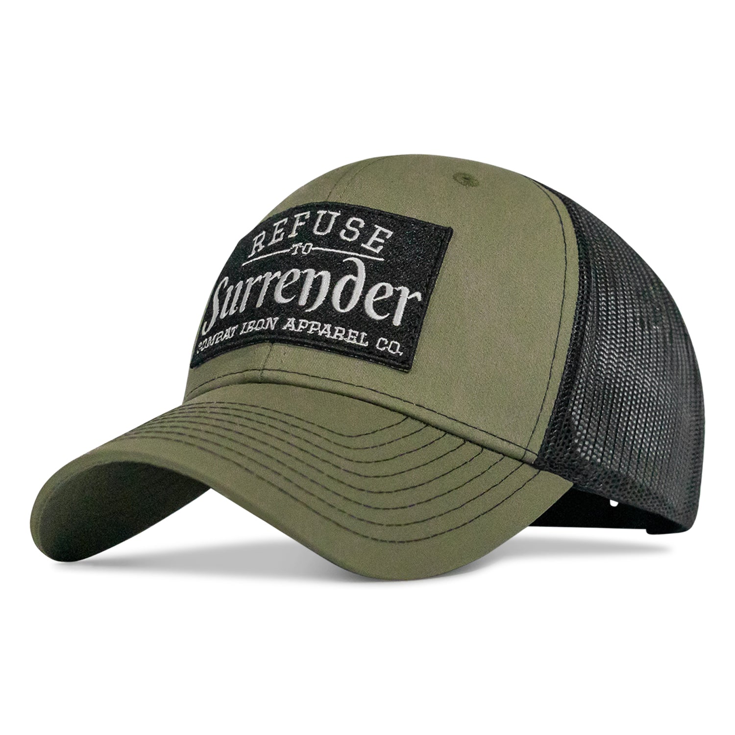 Refuse To Surrender B/W Patch Snapback Hat