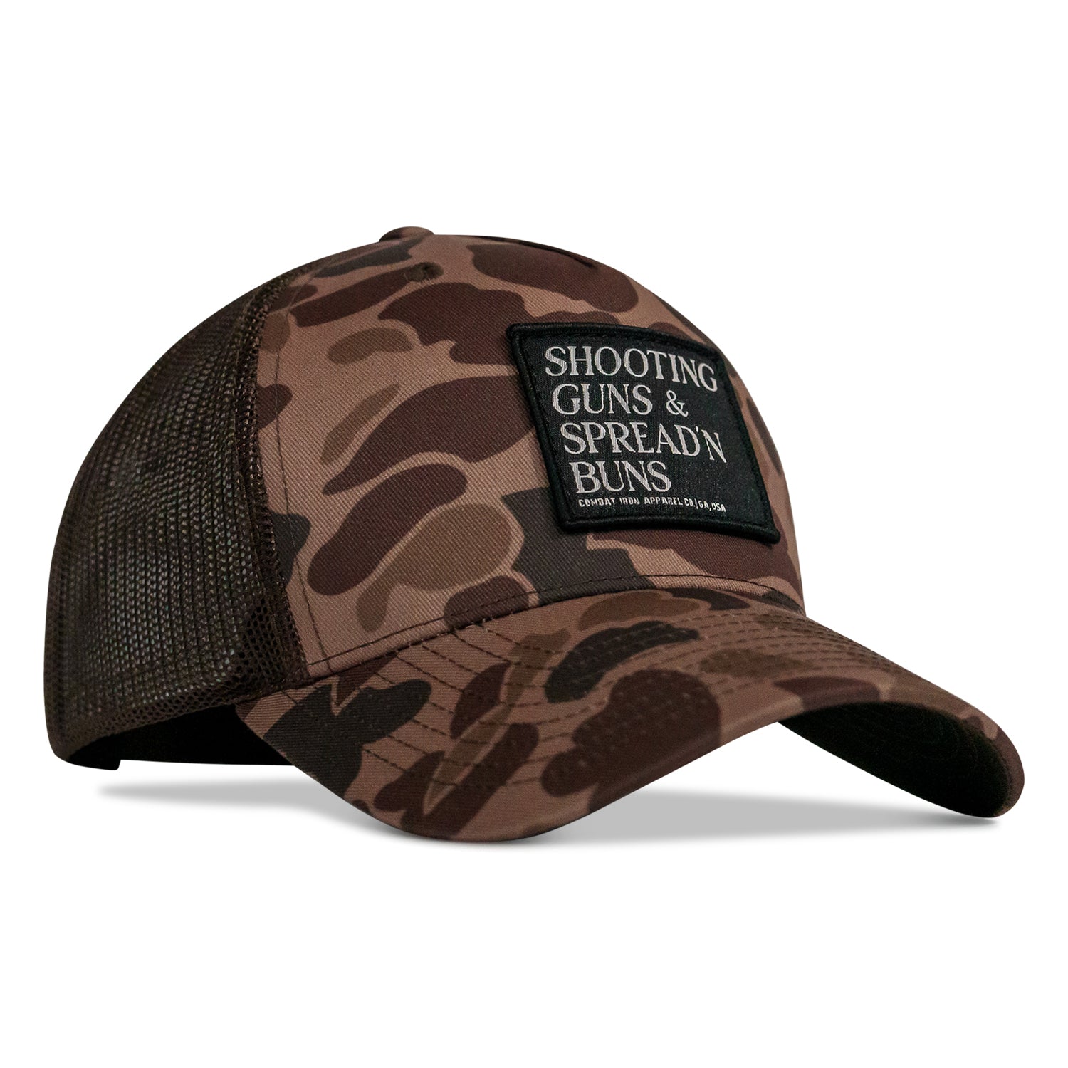 Shooting Guns & Spread'n Buns Patch Snapback Cap