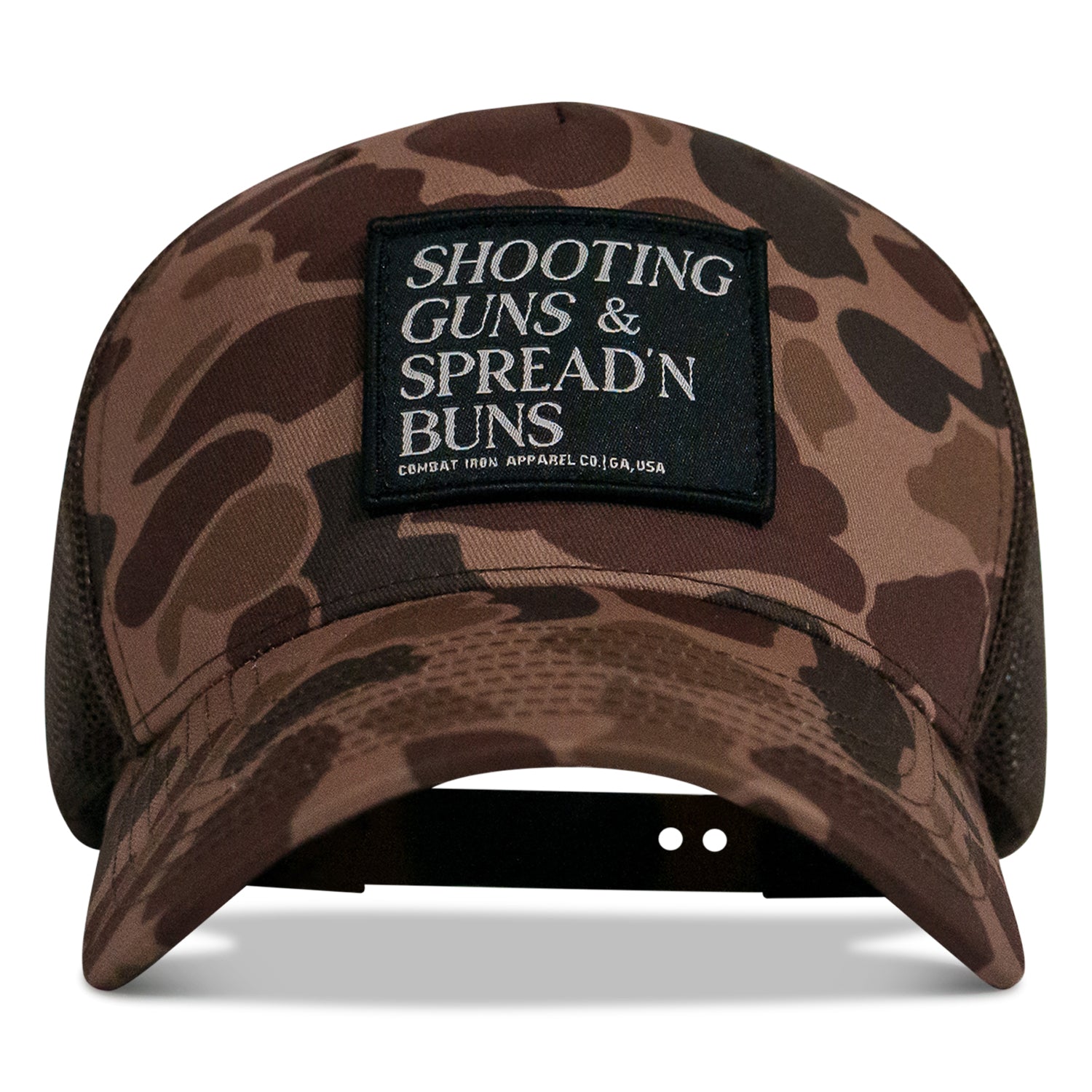 Shooting Guns & Spread'n Buns Patch Snapback Cap