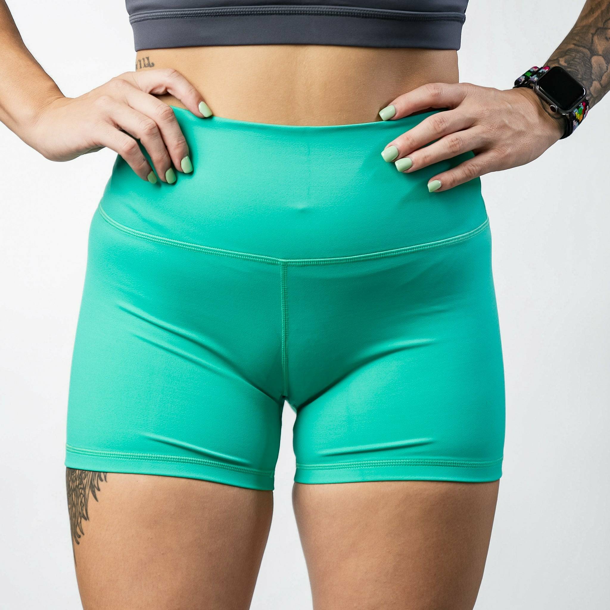 HIGH WAISTED LADIES V1 COMPRESSION SHORTS - SEXY YET SAVAGE COLLECTION