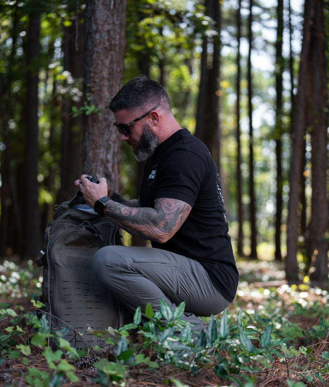 Pantalones de trail - Gris acero