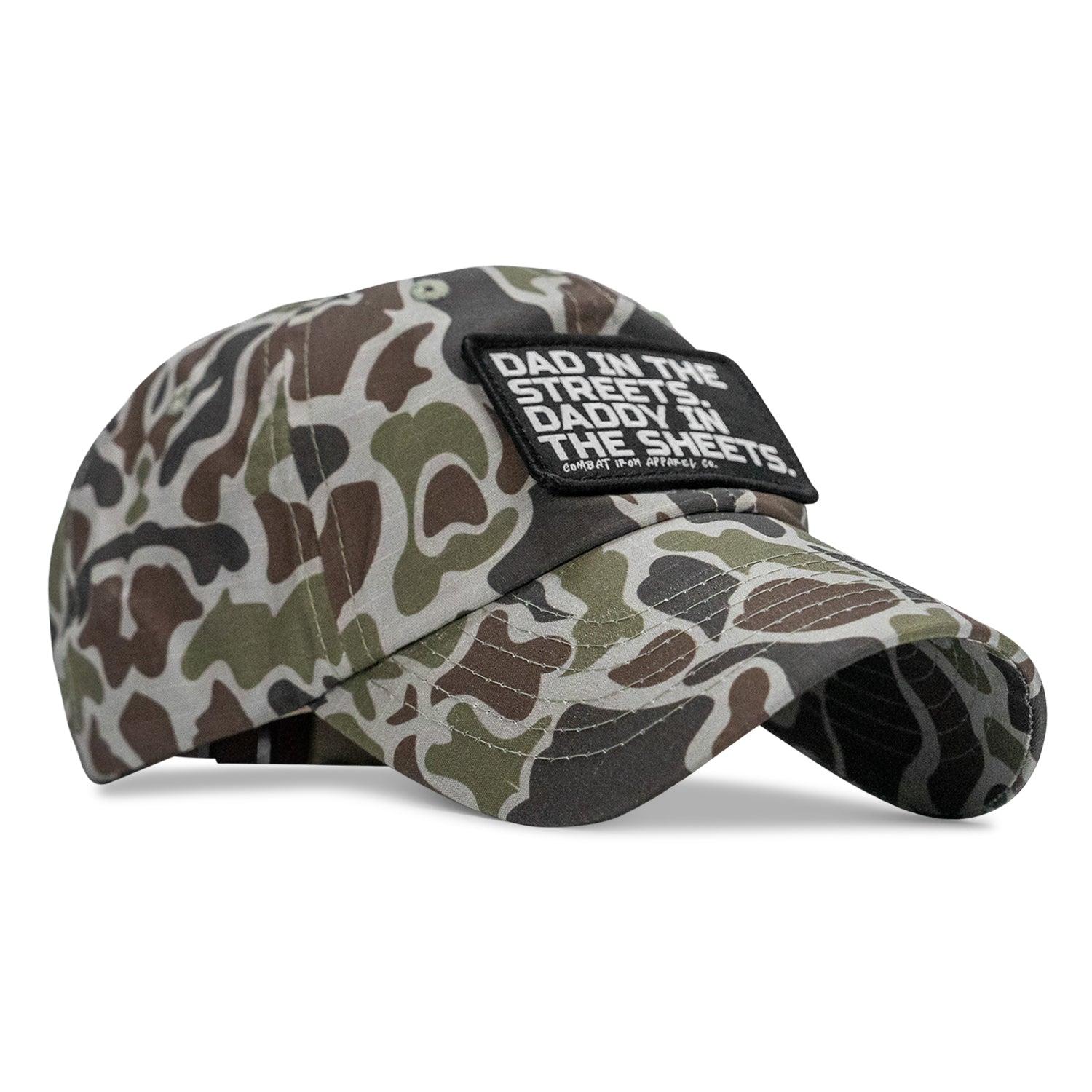 Dad in the Streets. Daddy in the Sheets. Patch RipStop Low Pro Cap