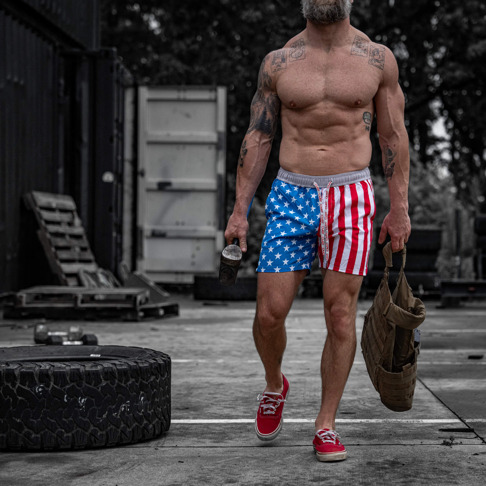 Men's Hybrid Athletic Shorts | 5.5" Inseam