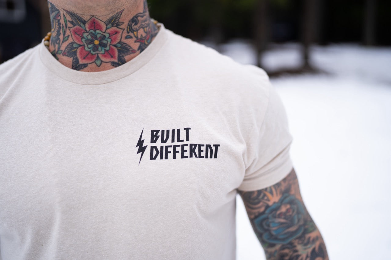 BUILT DIFFERENT TEE - WE ARE NOT THE SAME