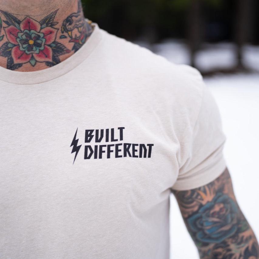 BUILT DIFFERENT TEE - WE ARE NOT THE SAME