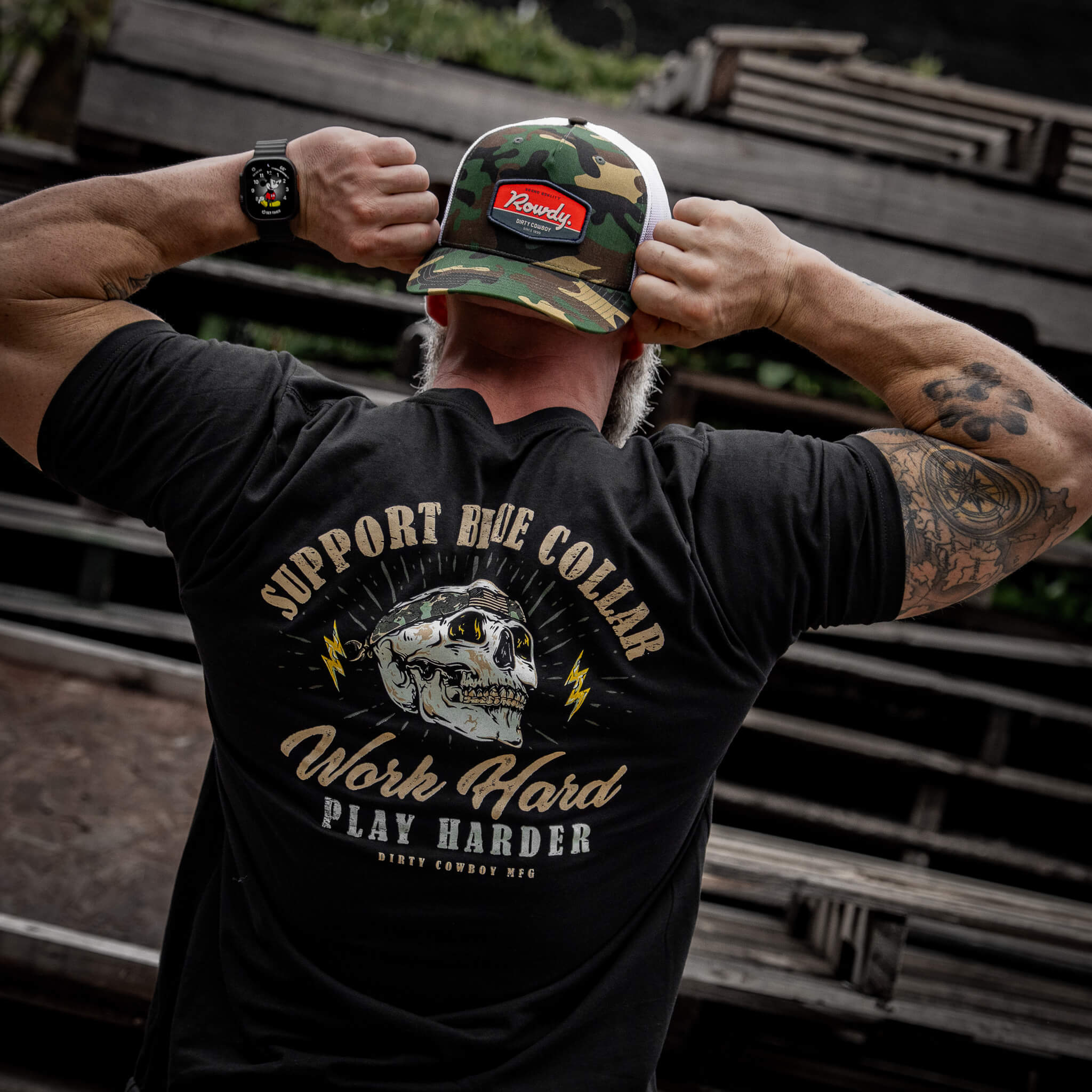 Work Hard Play Harder Men's T-Shirt