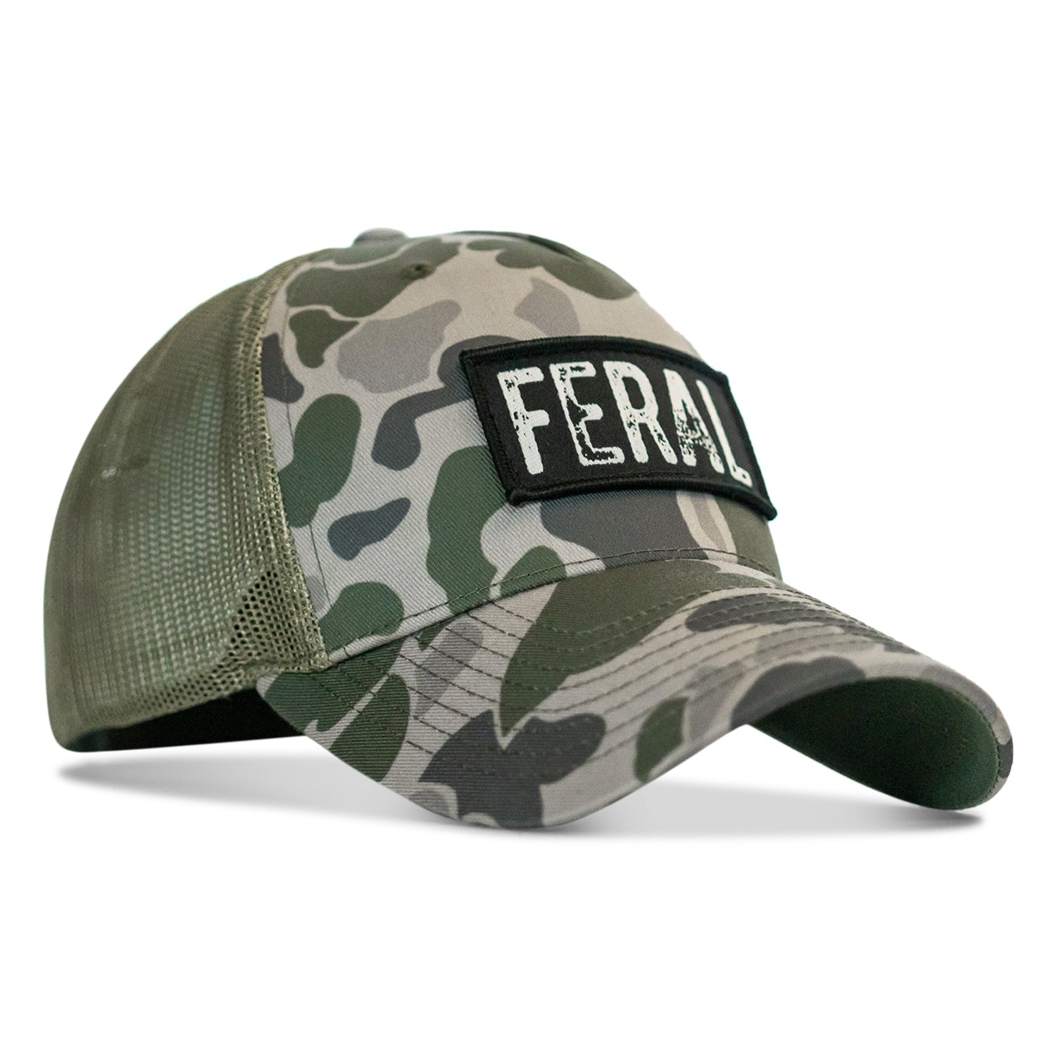 Feral Vintaged Patch Snapback Cap