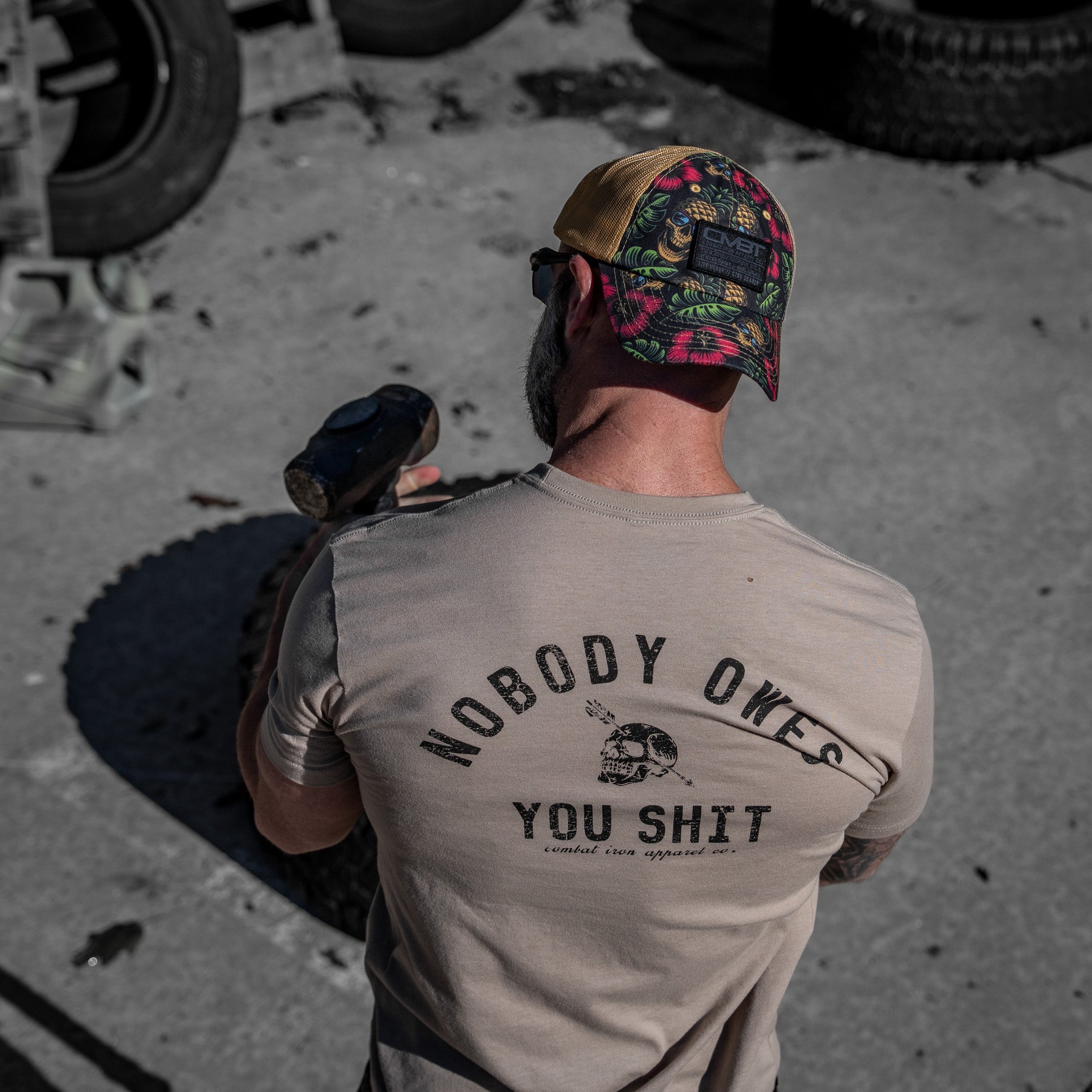 Branded CMBT Low Profile Ripstop Snapback Hat