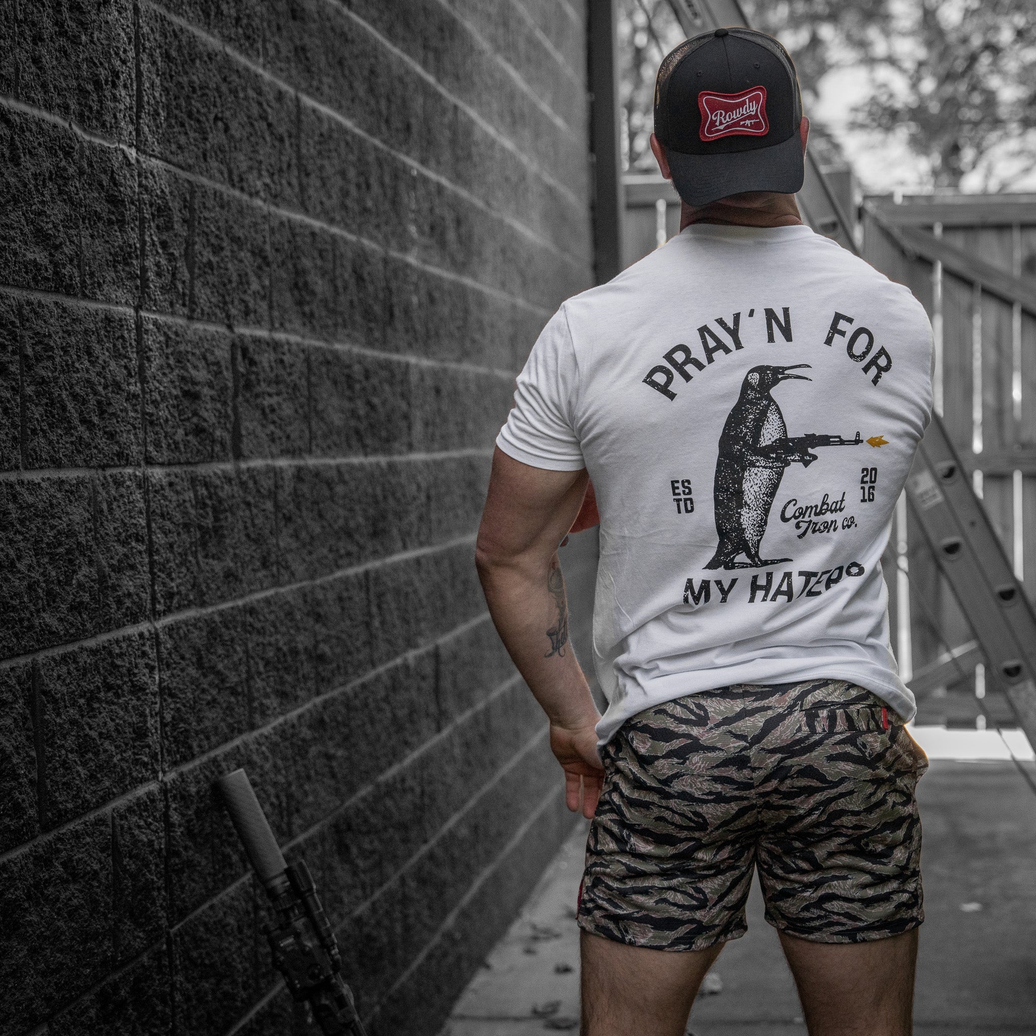 Rowdy Beer Logo Patch Snapback Hat