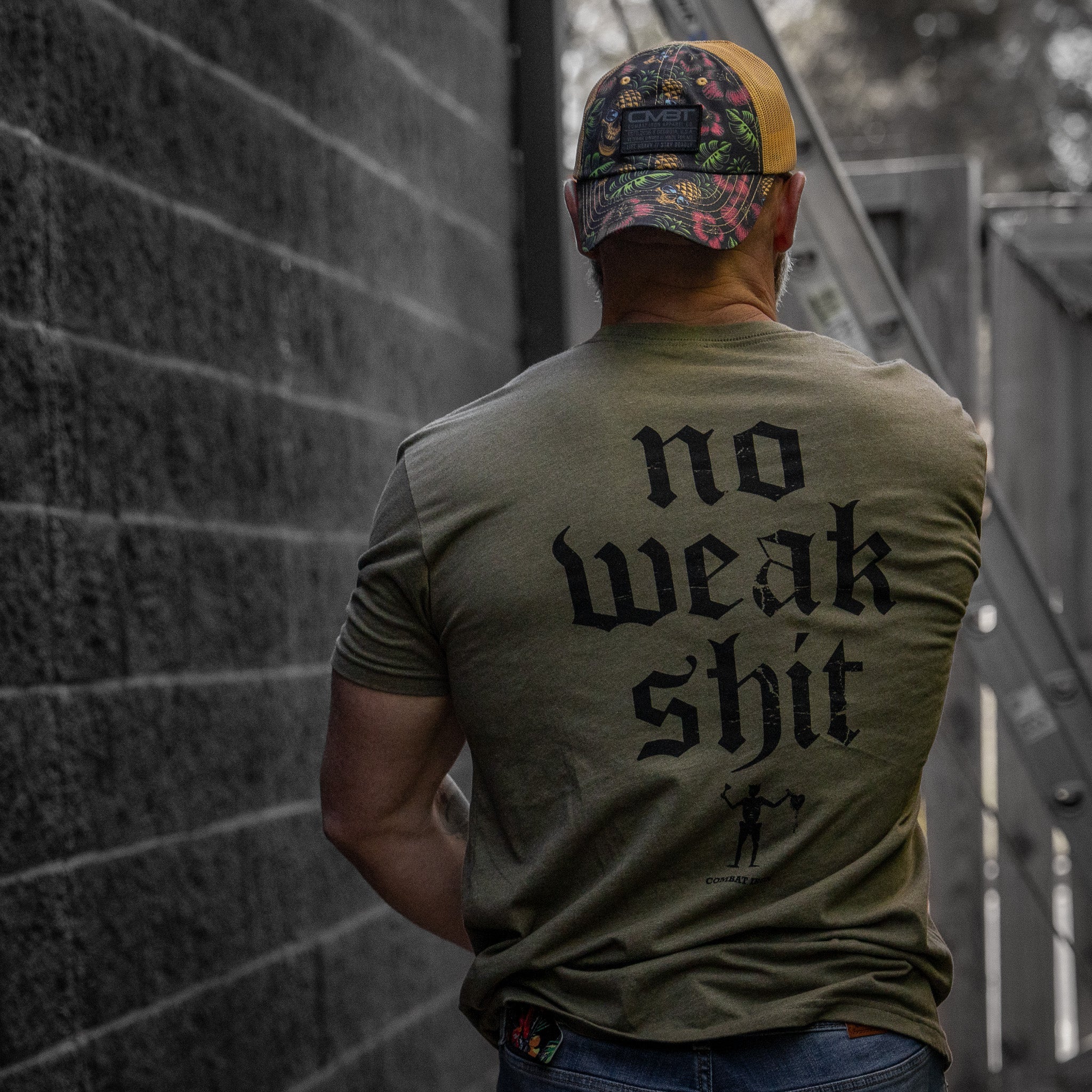 Branded CMBT Low Profile Ripstop Snapback Hat