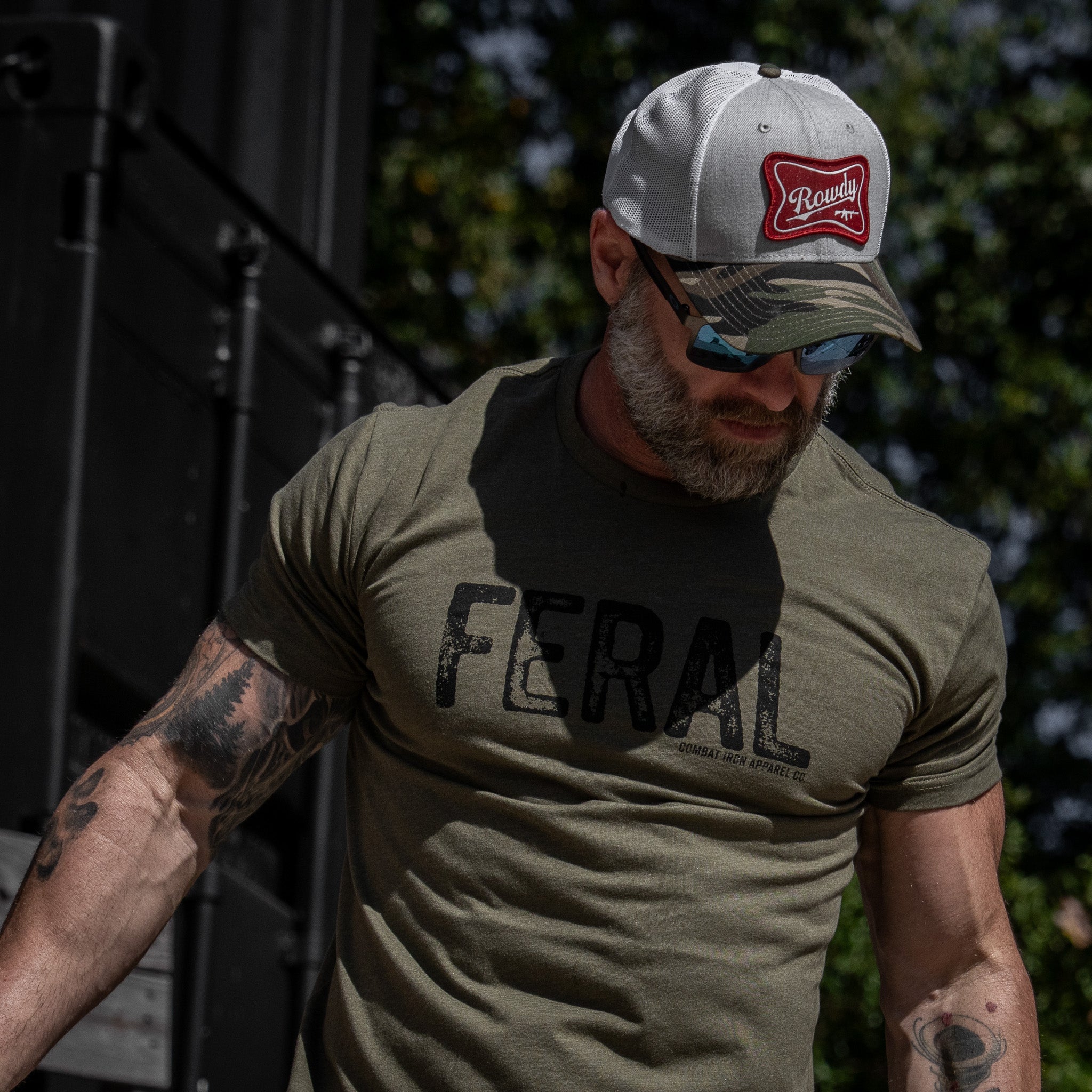 Rowdy Beer Logo Patch Snapback Hat