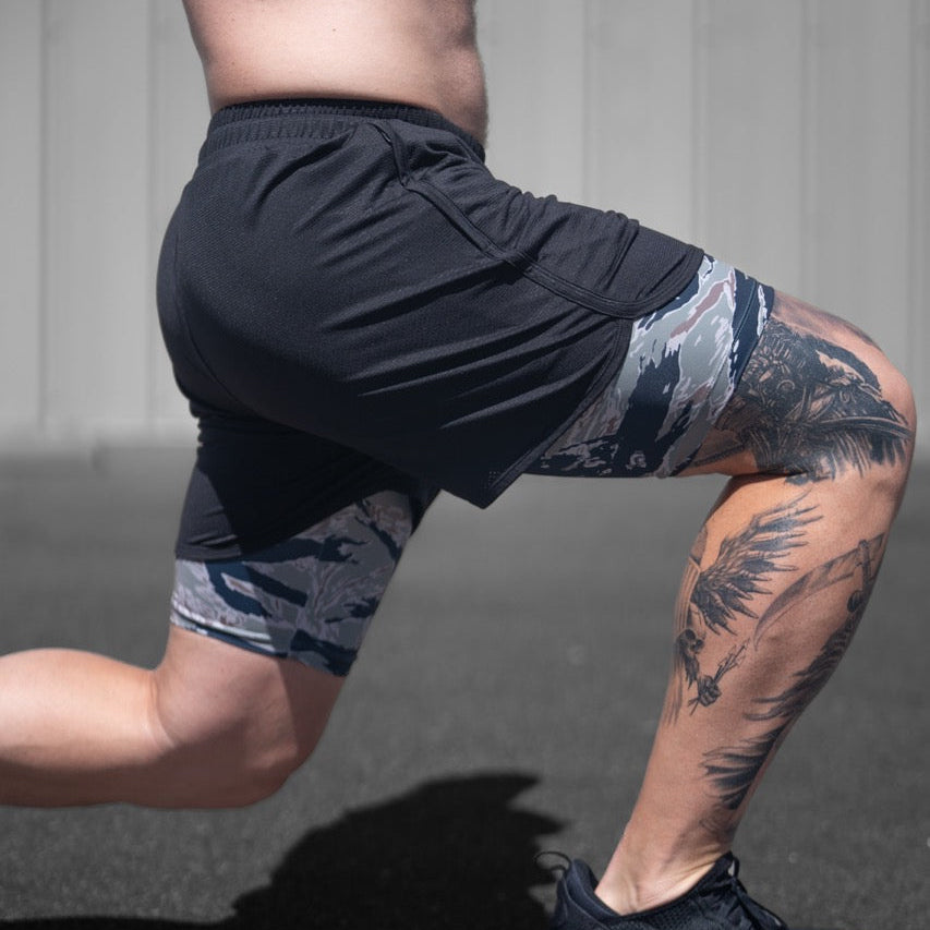 2i1 Lite Gym Shorts - 5 Inch